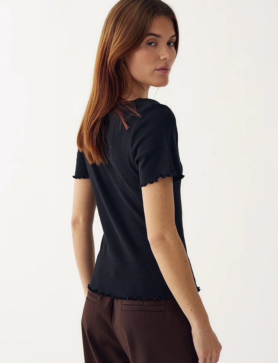 Noella - Julietta Top - t-shirts - black - 5