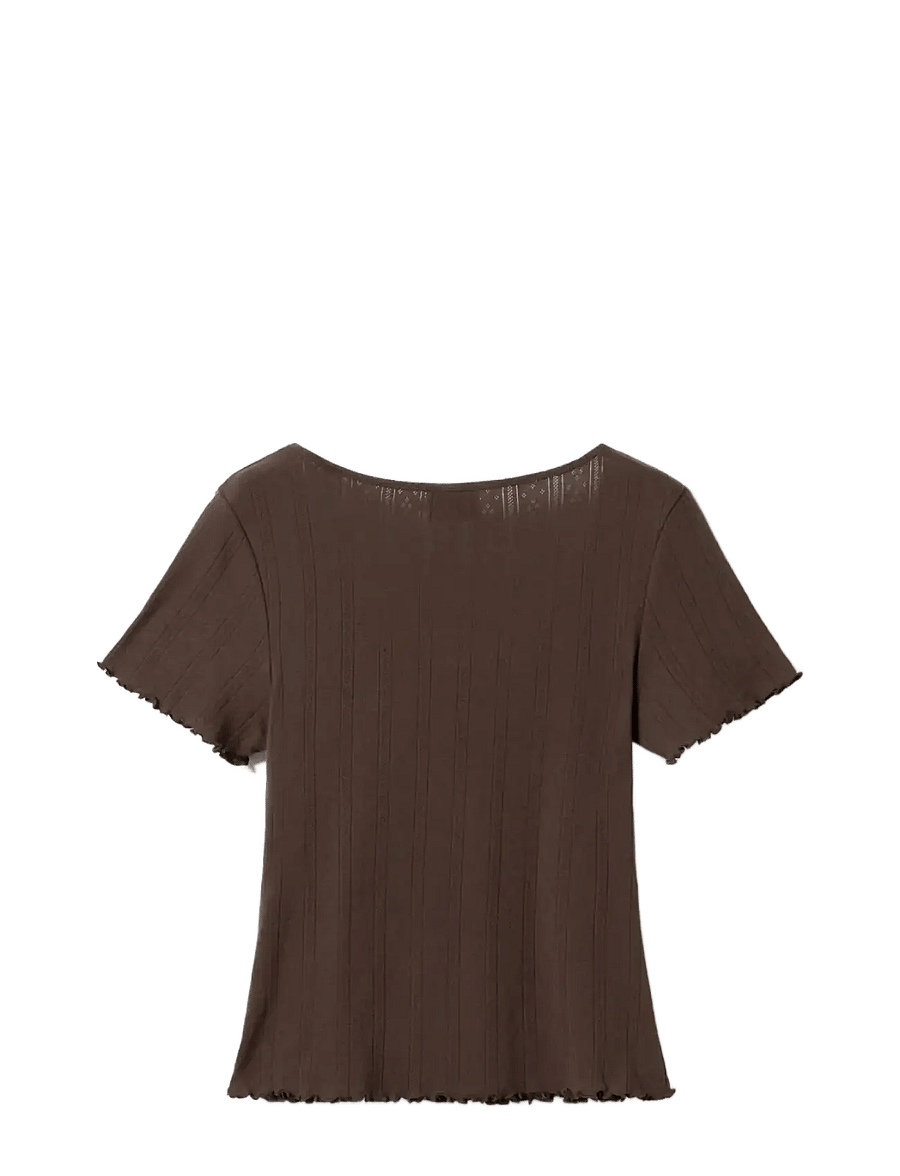 Noella - Julietta Top - t-shirts - chocolate - 2