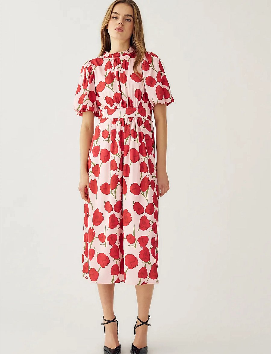 Noella - Ruth Dress - robes d'été - tulip print - 0