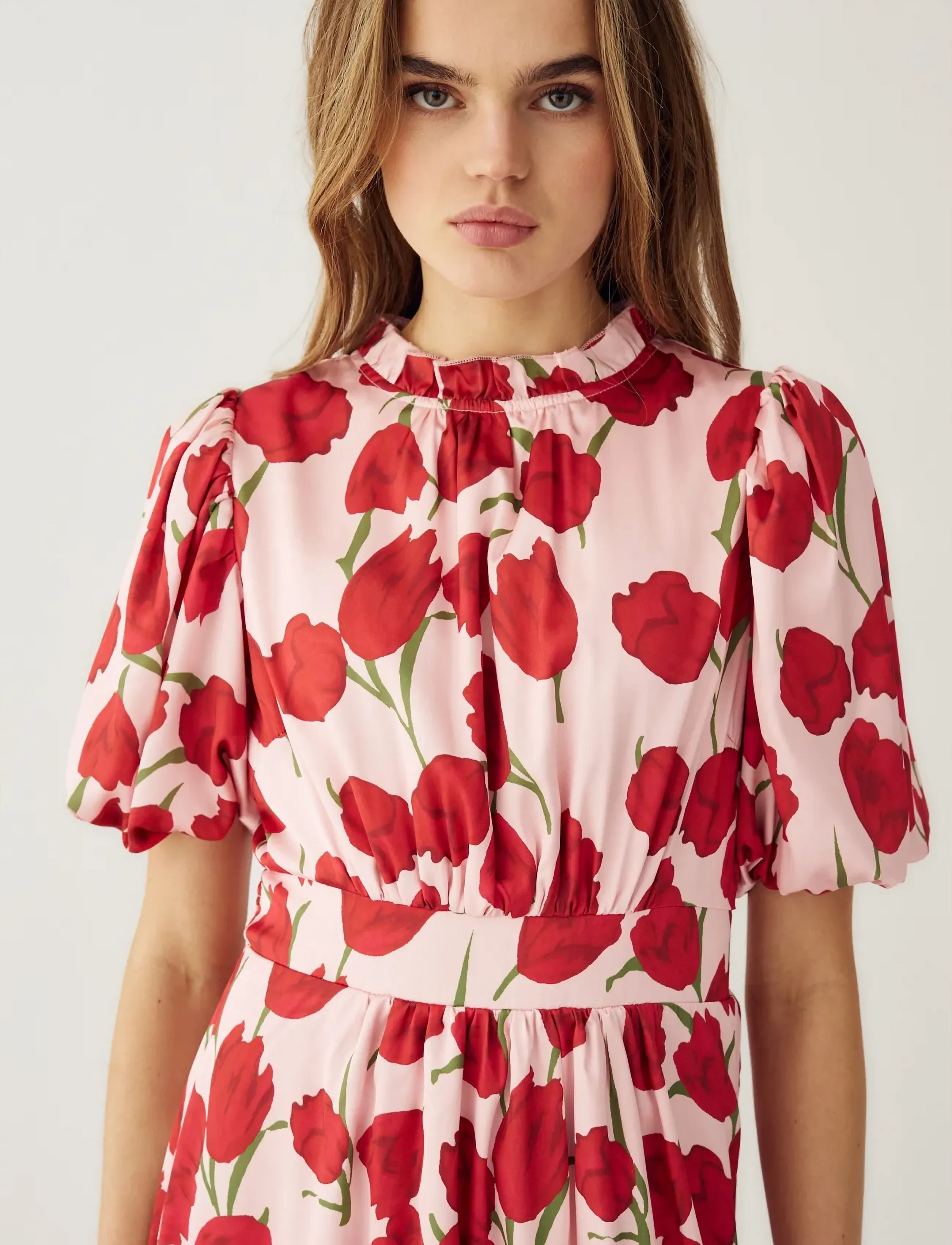 Noella - Ruth Dress - midikleidid - tulip print - 4