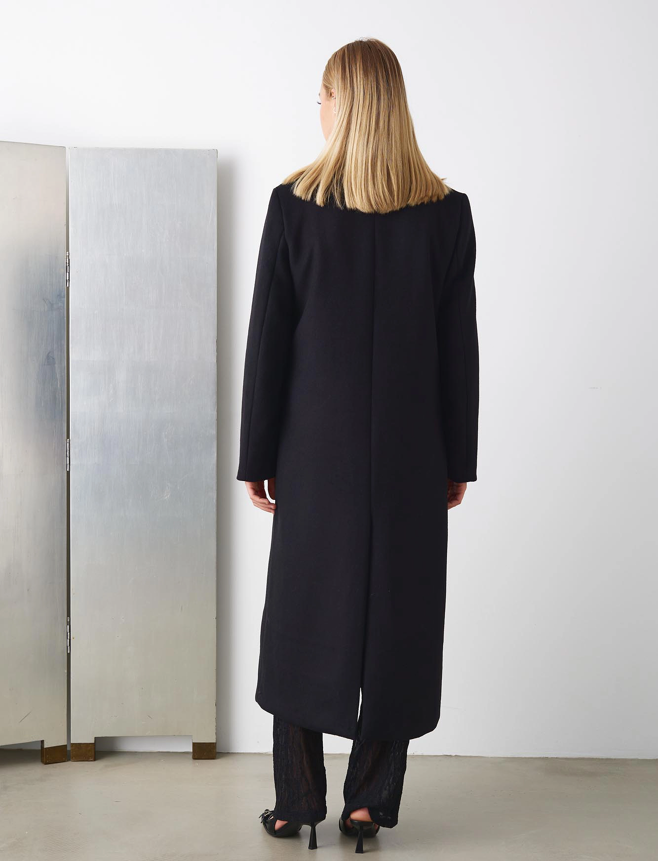 Noella - Jaci Coat - wollmäntel - black - 3