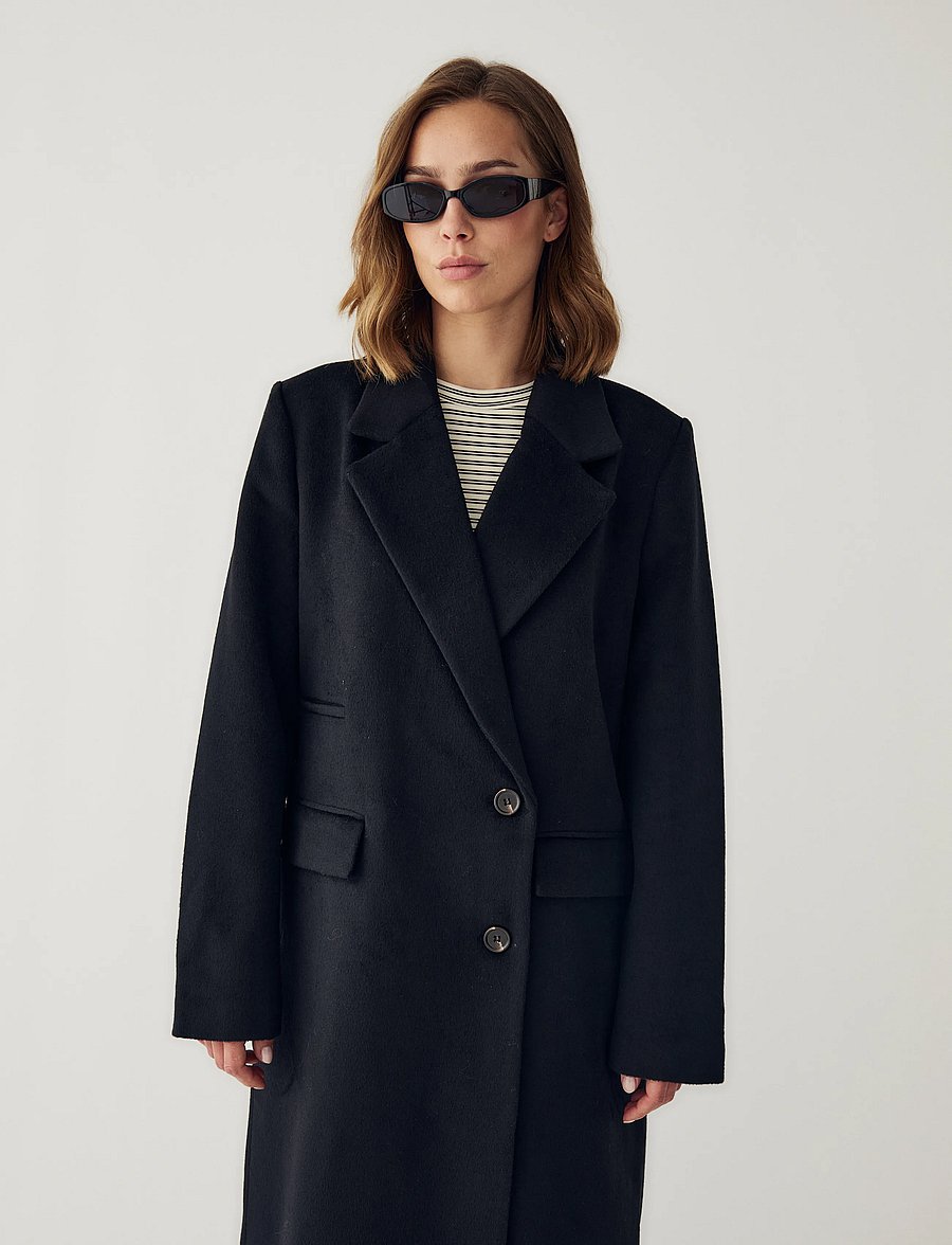 Noella - Jaci Coat - vinterjakker - black - 4
