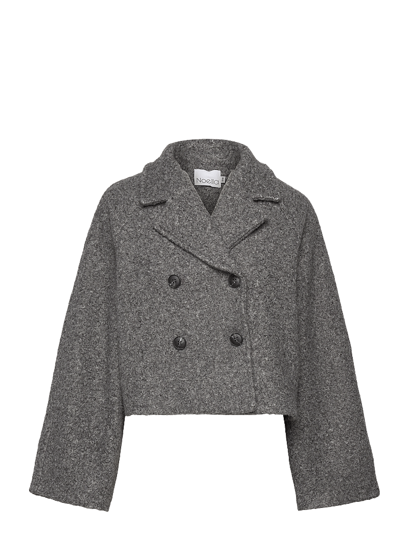 Noella - Josey Jacket - paltai - medium grey mel. - 1