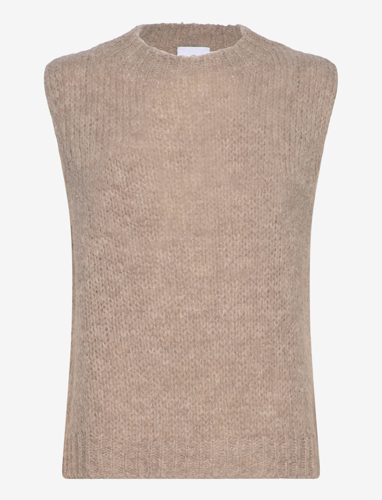 Noella - Kala Knit Vest - gestrickte westen - sand - 1