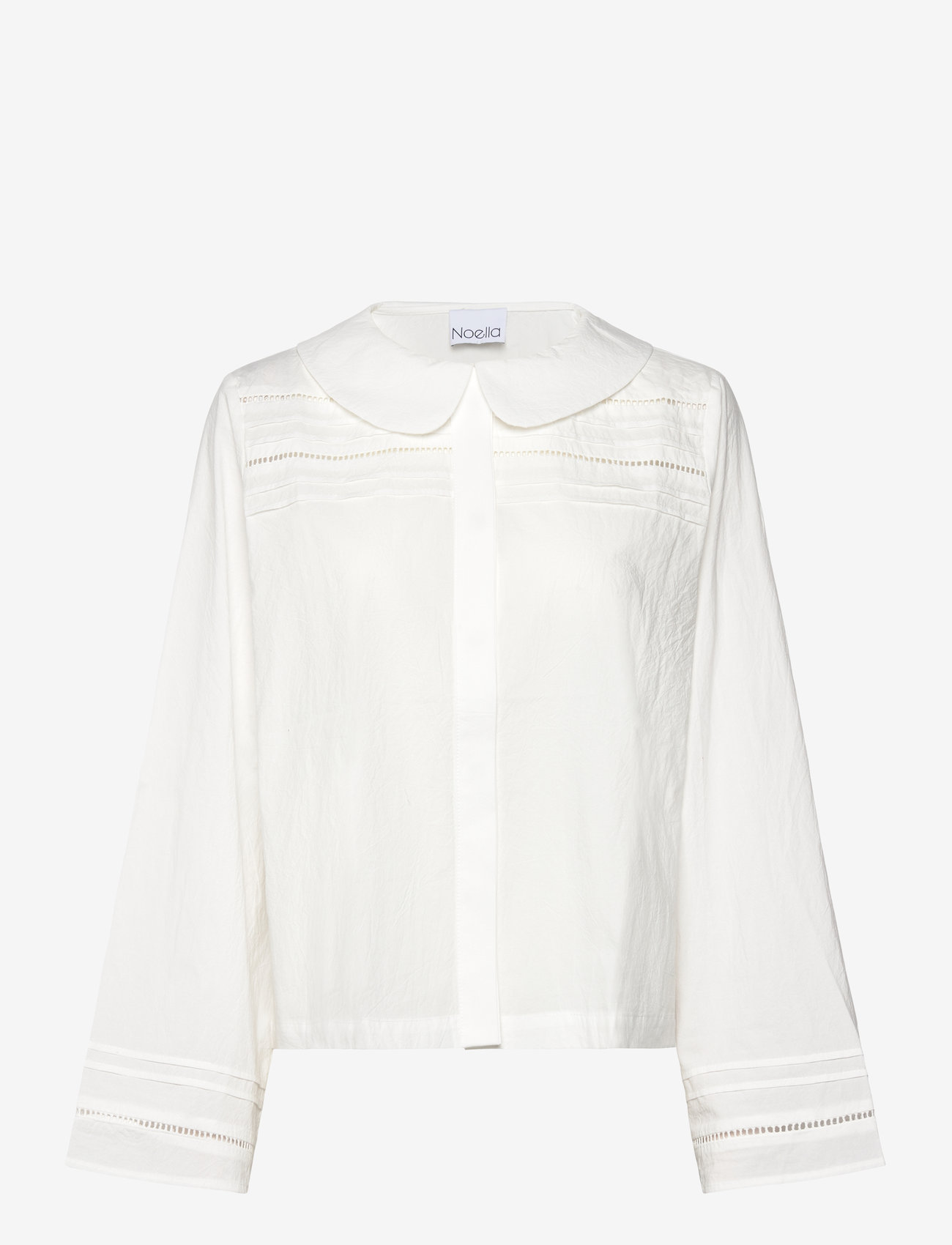 Noella - Kanly Shirt - langærmede skjorter - ivory - 0