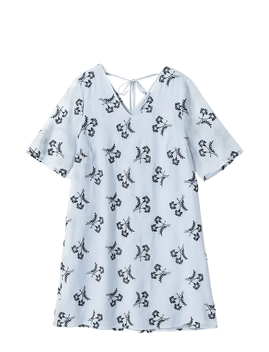 Noella - Jae Dress - kurze kleider - light blue - 2