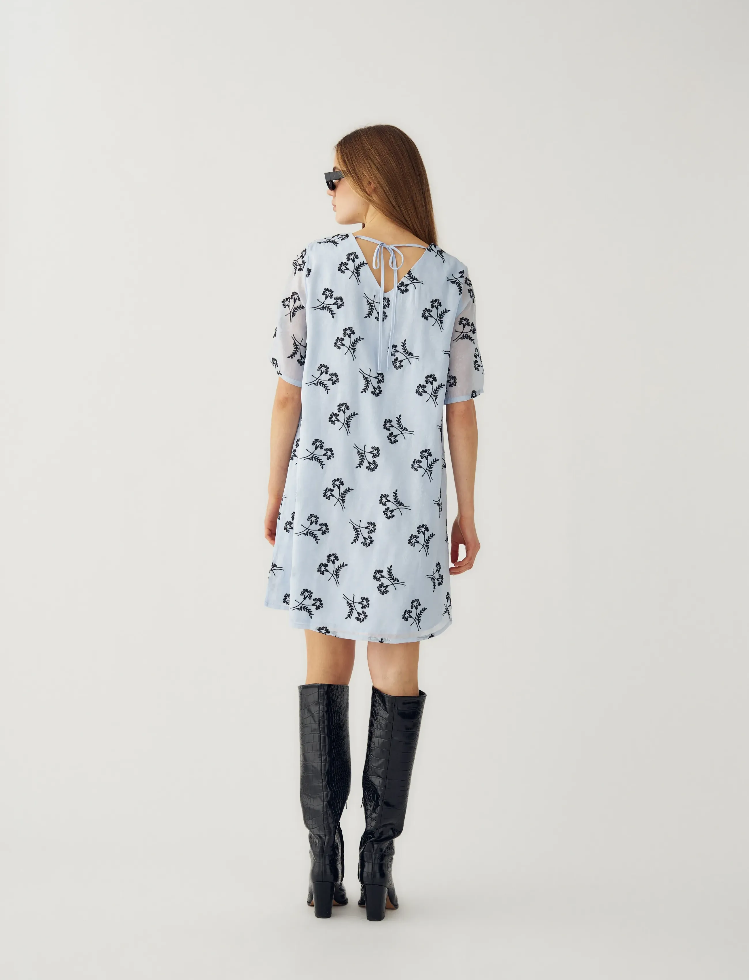 Noella - Jae Dress - korte kjoler - light blue - 3