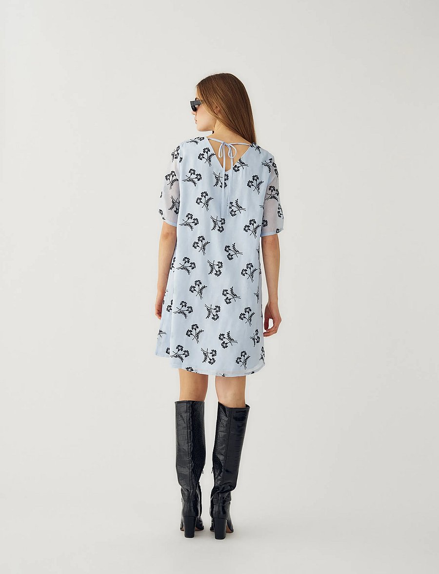 Noella - Jae Dress - kurze kleider - light blue - 3