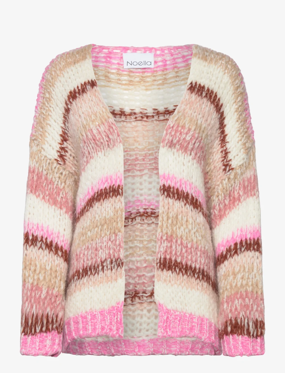Noella - Jolee Knit Cardigan - koftor - oakleigh rose stripe - 0