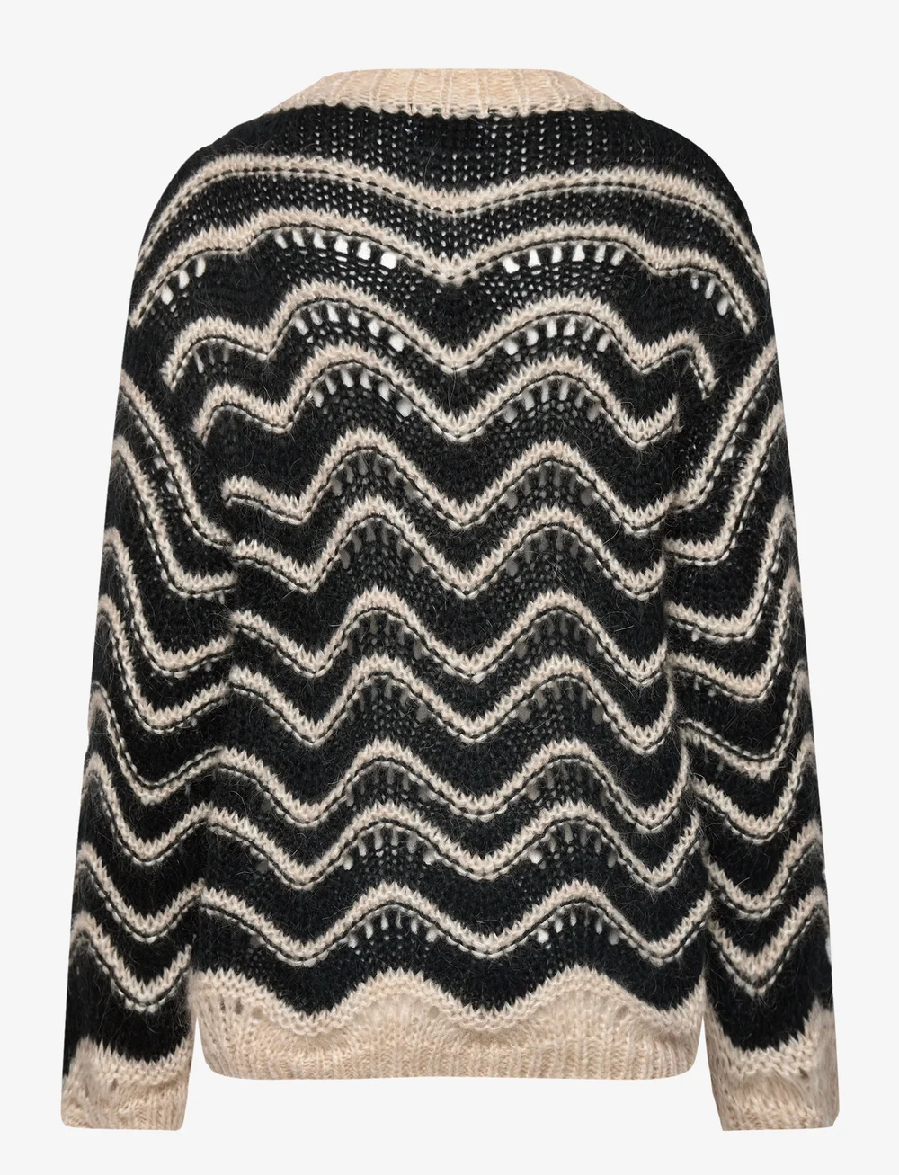 Noella - Jaylani Knit - striktrøjer - black sand mix - 2