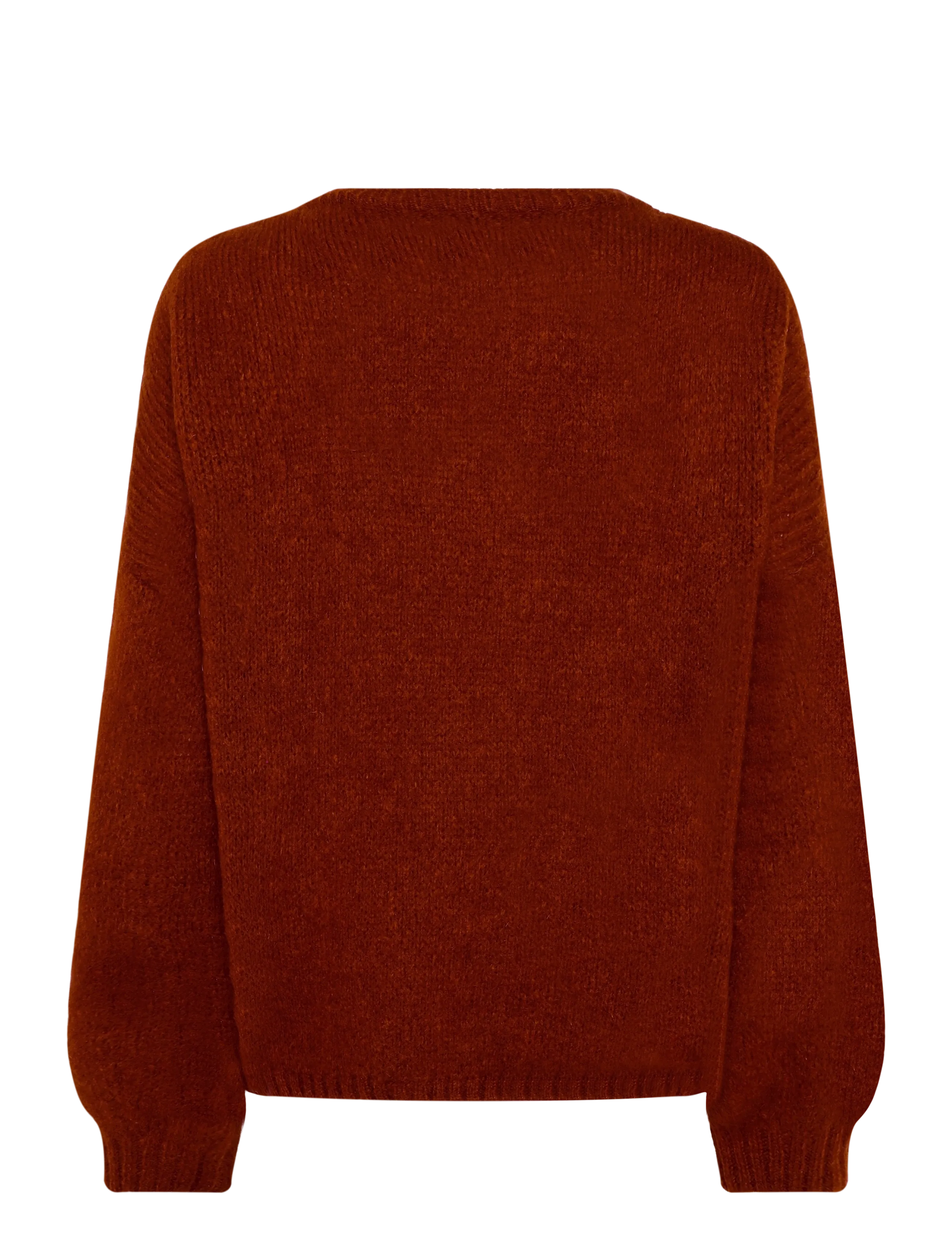 Noella - Mimi LS Knit - jumpers - dusty mahogany - 2