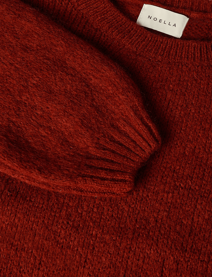 Noella - Mimi LS Knit - pullover - dusty mahogany - 5