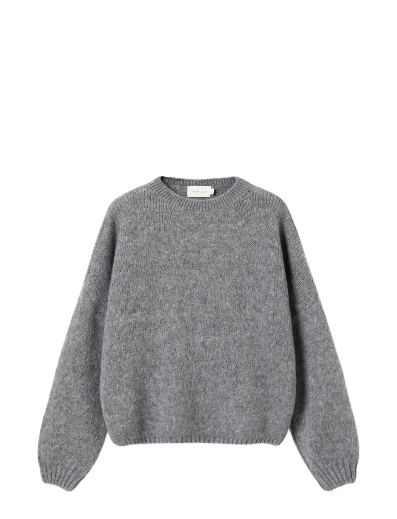 Noella Mimi LS Knit - Transitional Layering - GREY / grey