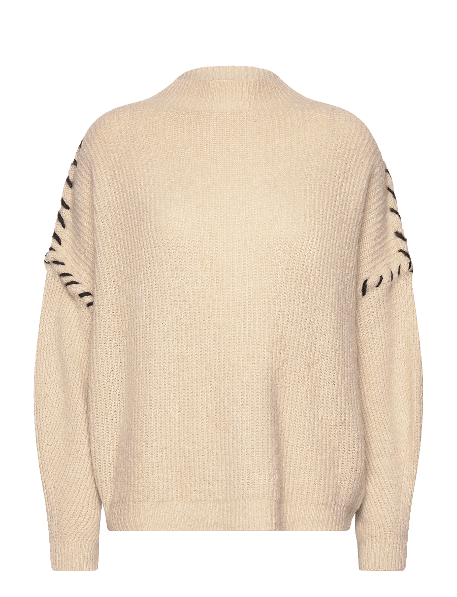Noella - Olli Knit - peysur - beige - 0