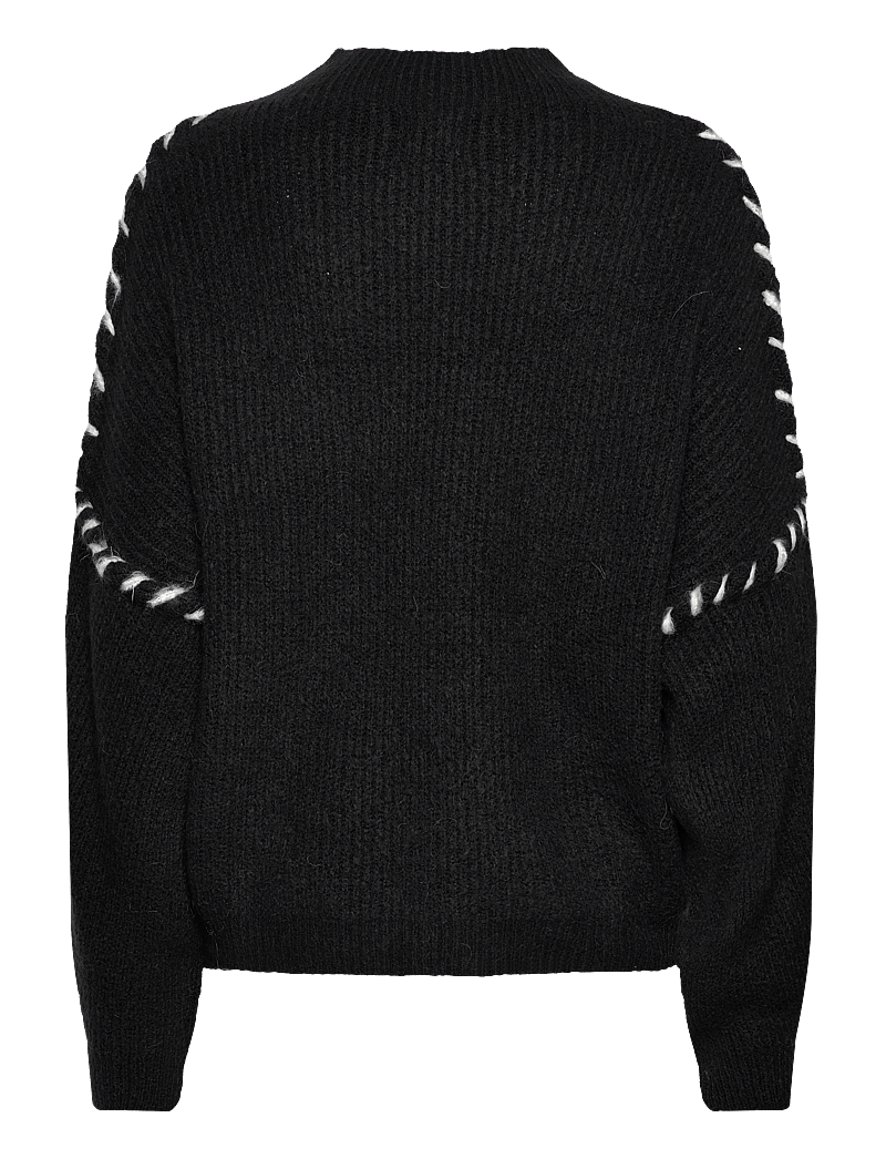 Noella - Olli Knit - jumpers - black - 1