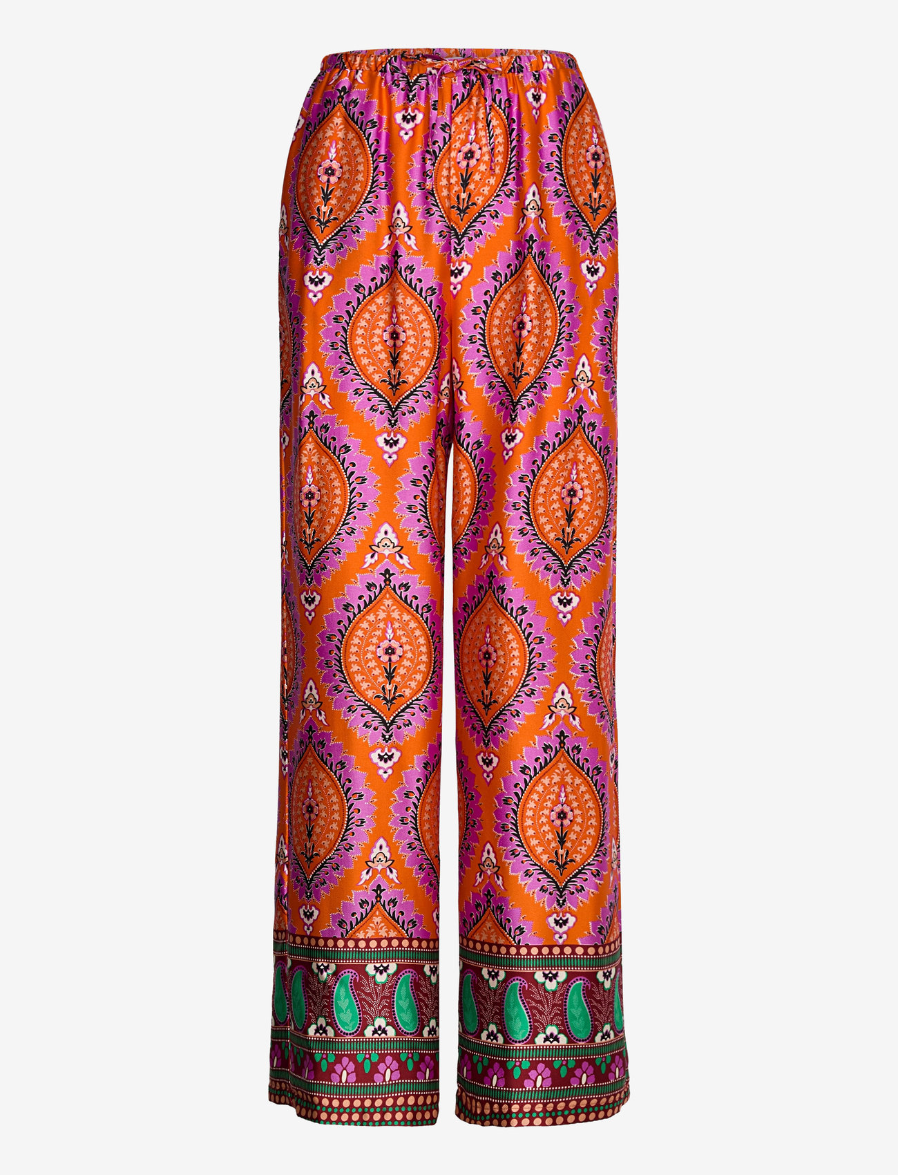 Noella - Sally Pants - laia säärega püksid - trisha print - 0