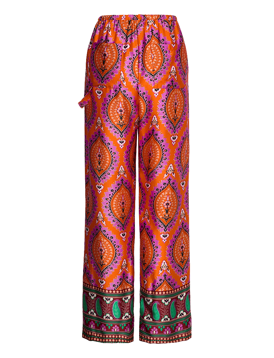 Noella - Sally Pants - wide leg trousers - trisha print - 1