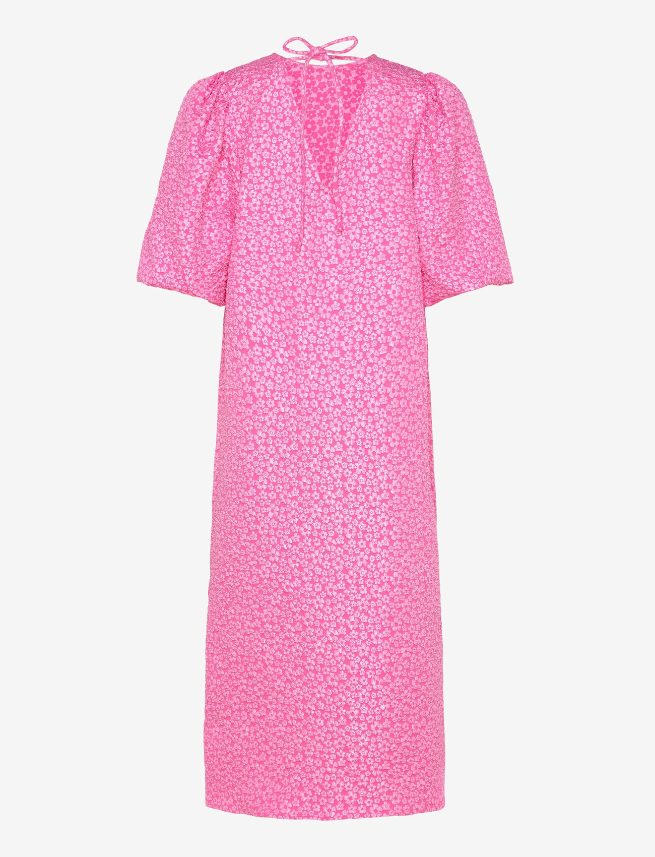 Noella - Reno Pastis Long Dress - midiklänningar - bright pink - 2