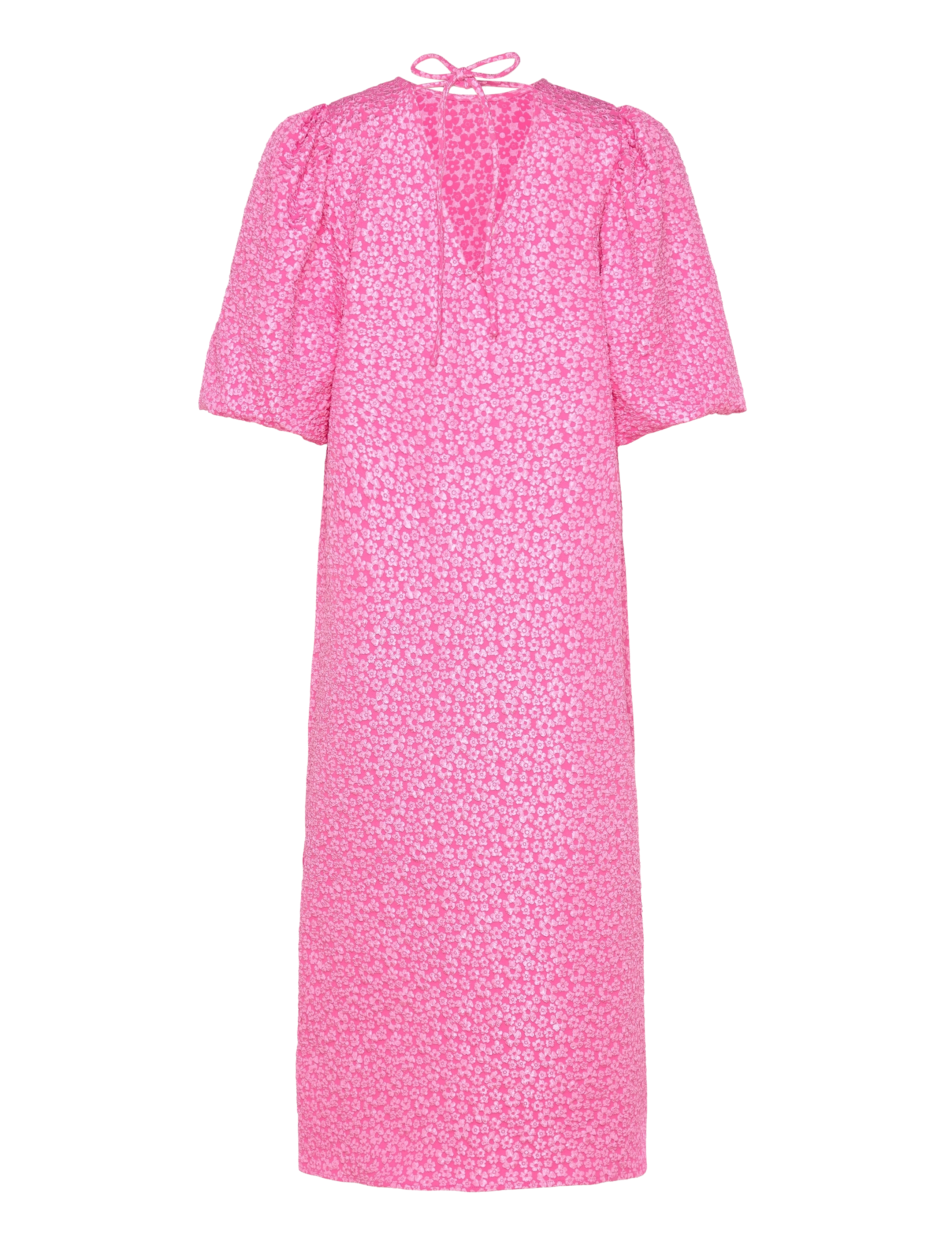 Noella - Reno Pastis Long Dress - bright pink - 2
