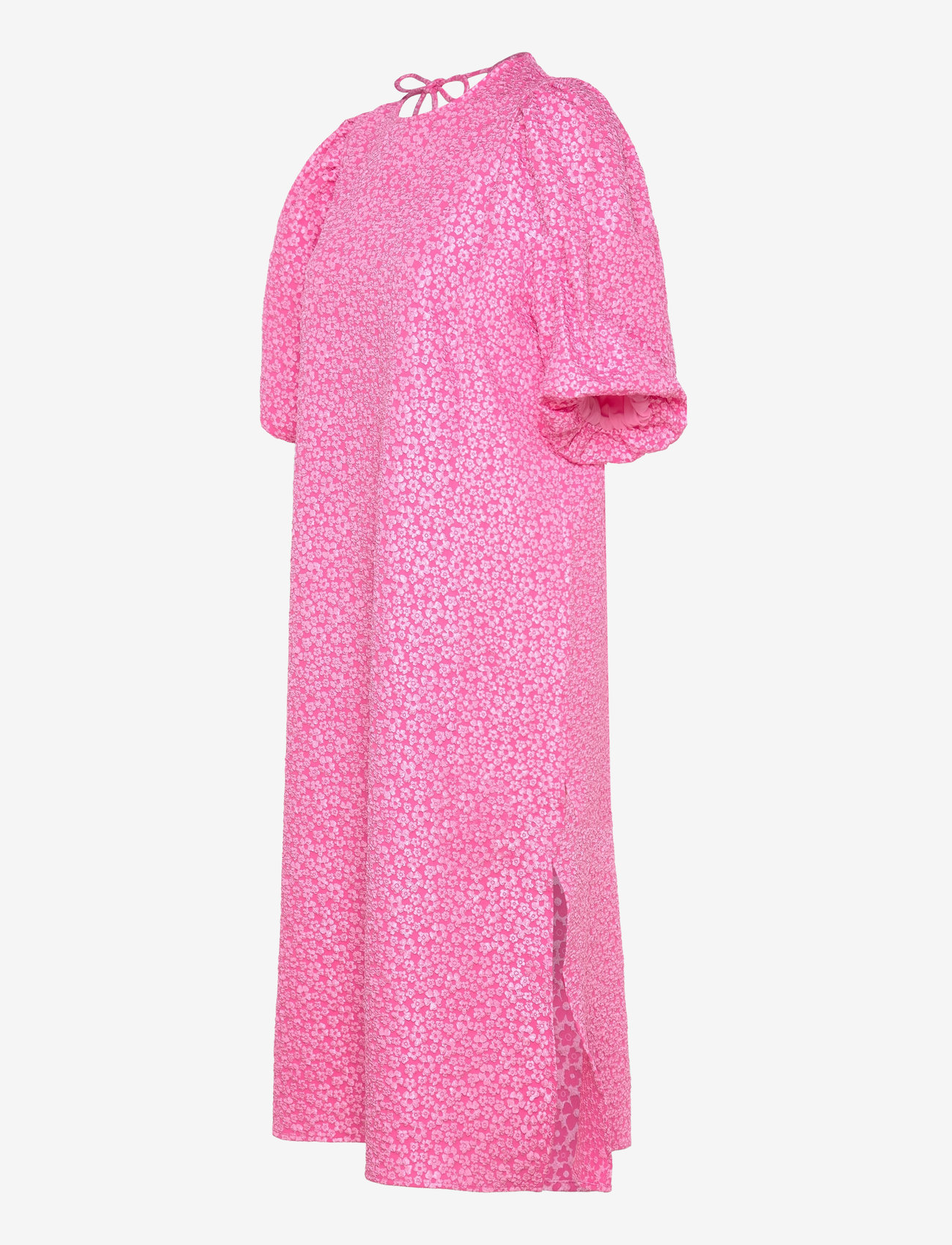 Noella - Reno Pastis Long Dress - midiklänningar - bright pink - 3