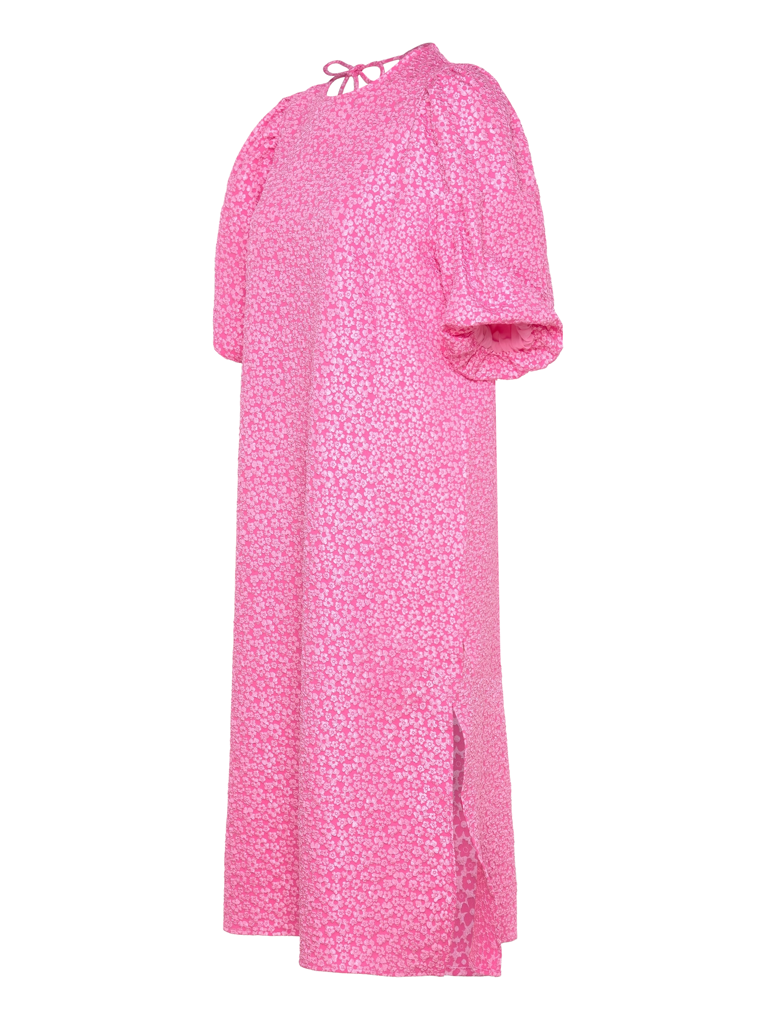 Noella - Reno Pastis Long Dress - bright pink - 3