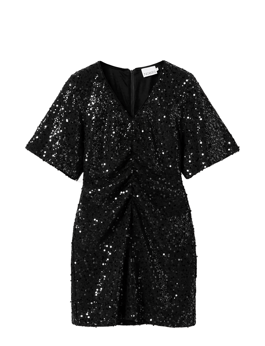 Noella - Soli Dress - paillettenkleider - black - 1