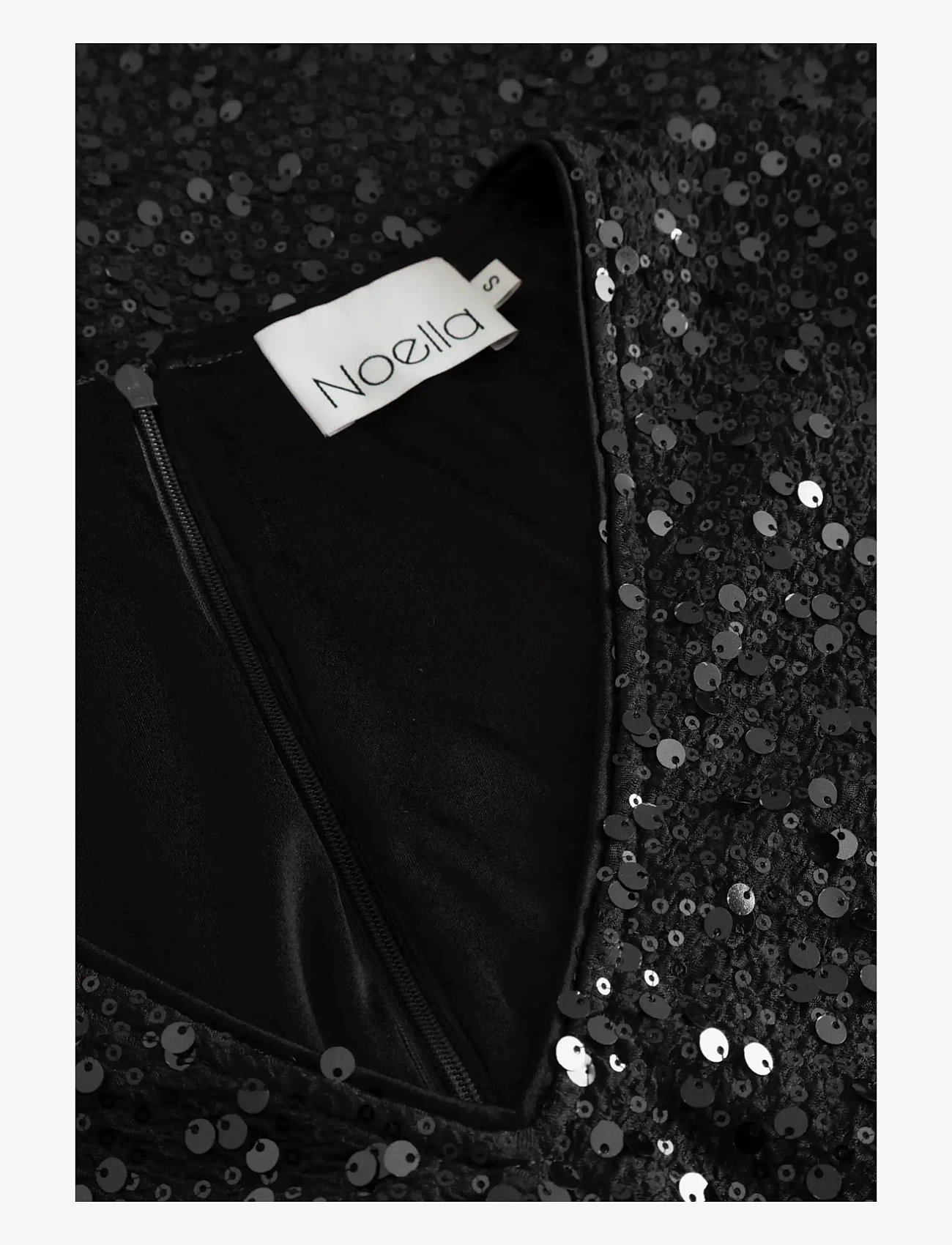 Noella - Soli Dress - paljettklänningar - black - 5