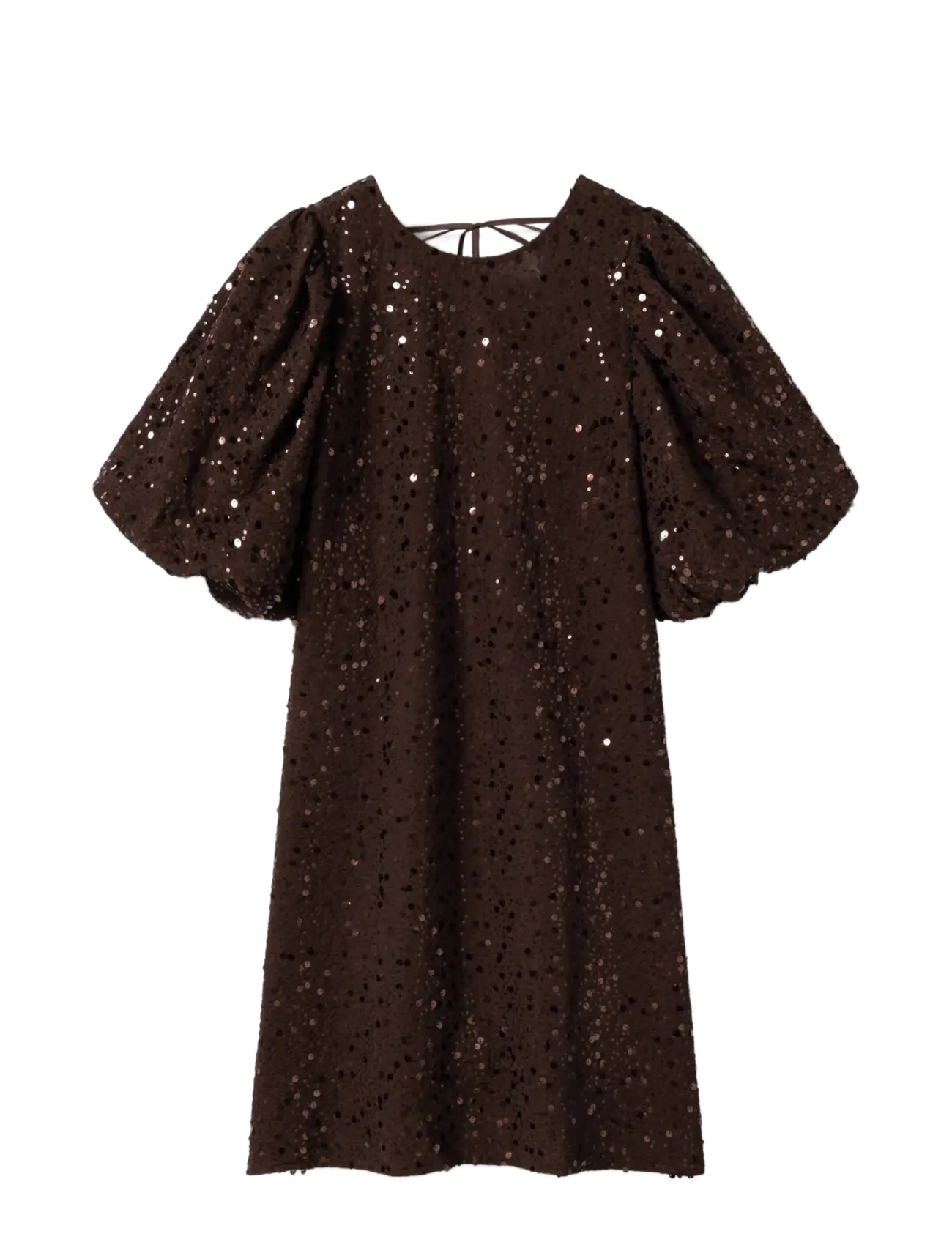 Noella - Pastis Short Dress - litritega kleidid - chocolate - 2