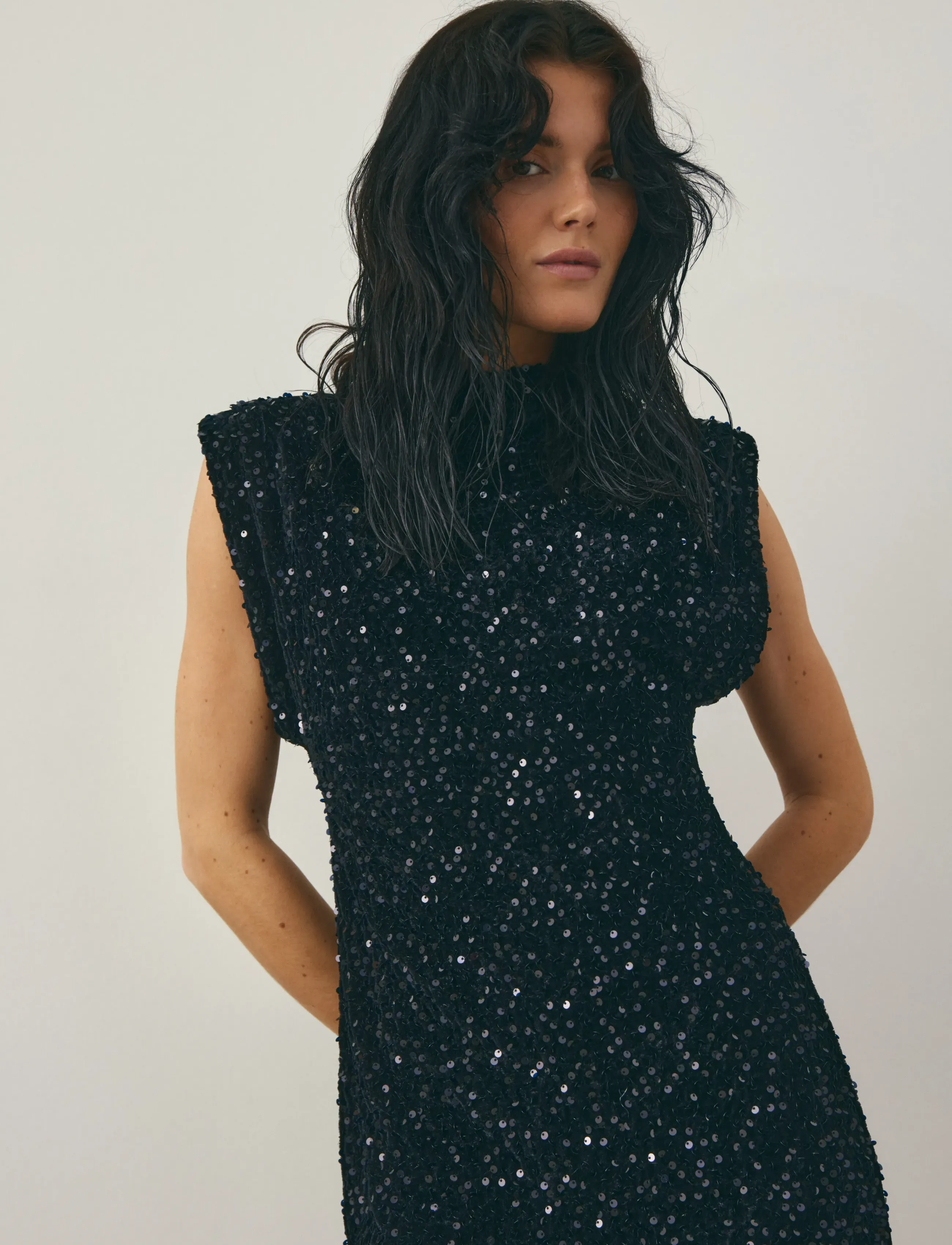 Noella Kali Dress - Riided - BLACK / black