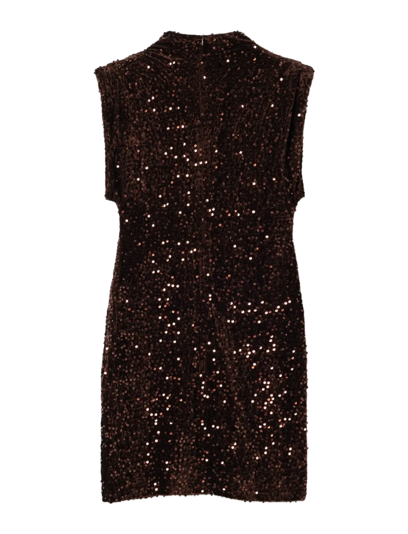Noella - Kali Dress - pailletkjoler - chocolate brown - 2