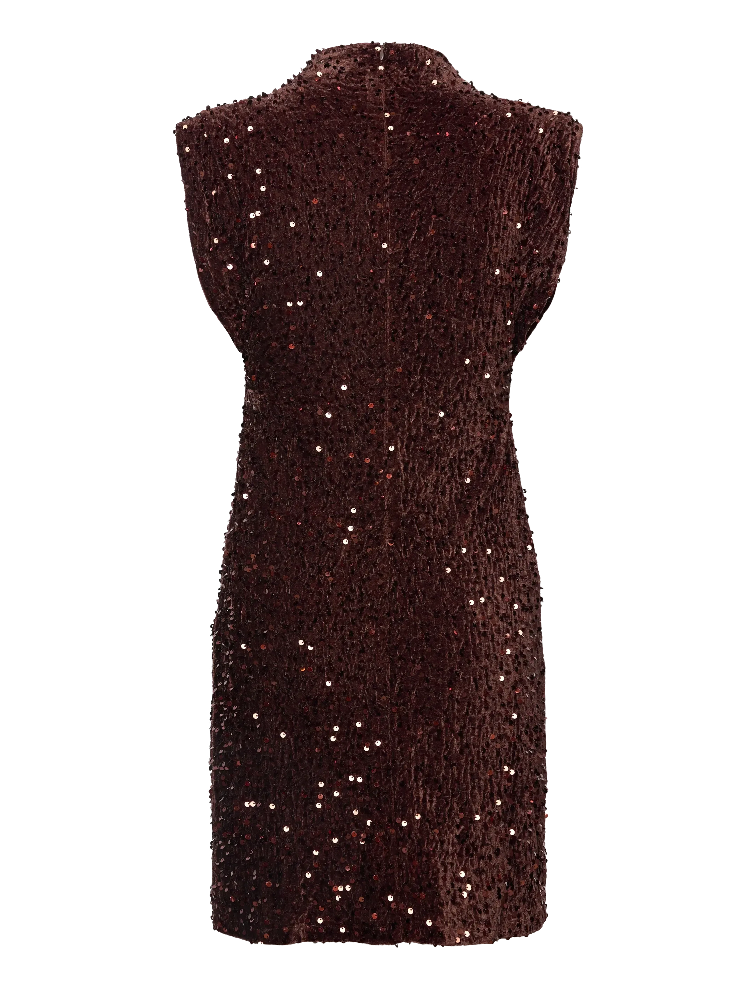 Noella - Kali Dress - kokteilikleidid - chocolate brown - 2