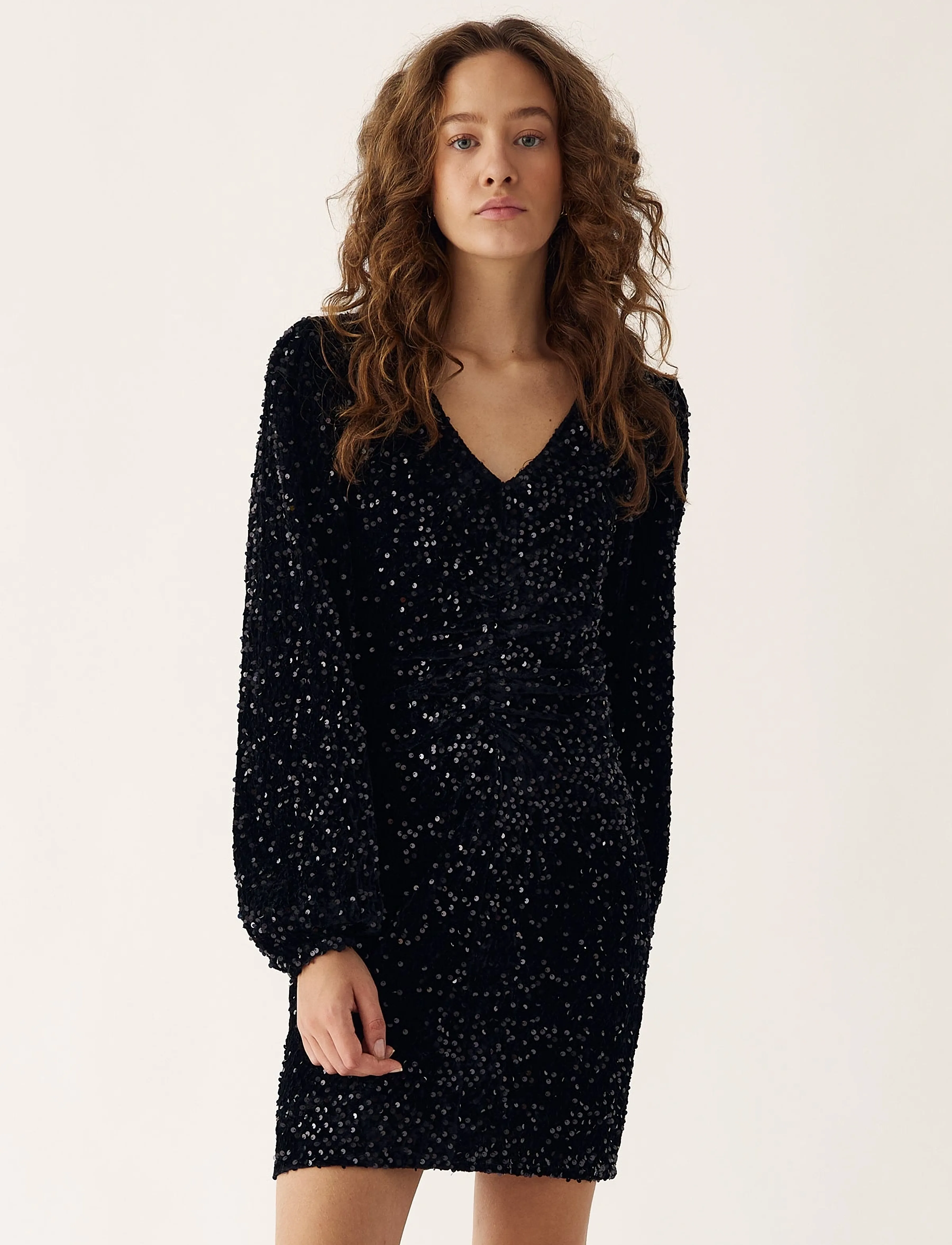 Noella Teagan SH Dress - Litterkleidid - BLACK / black