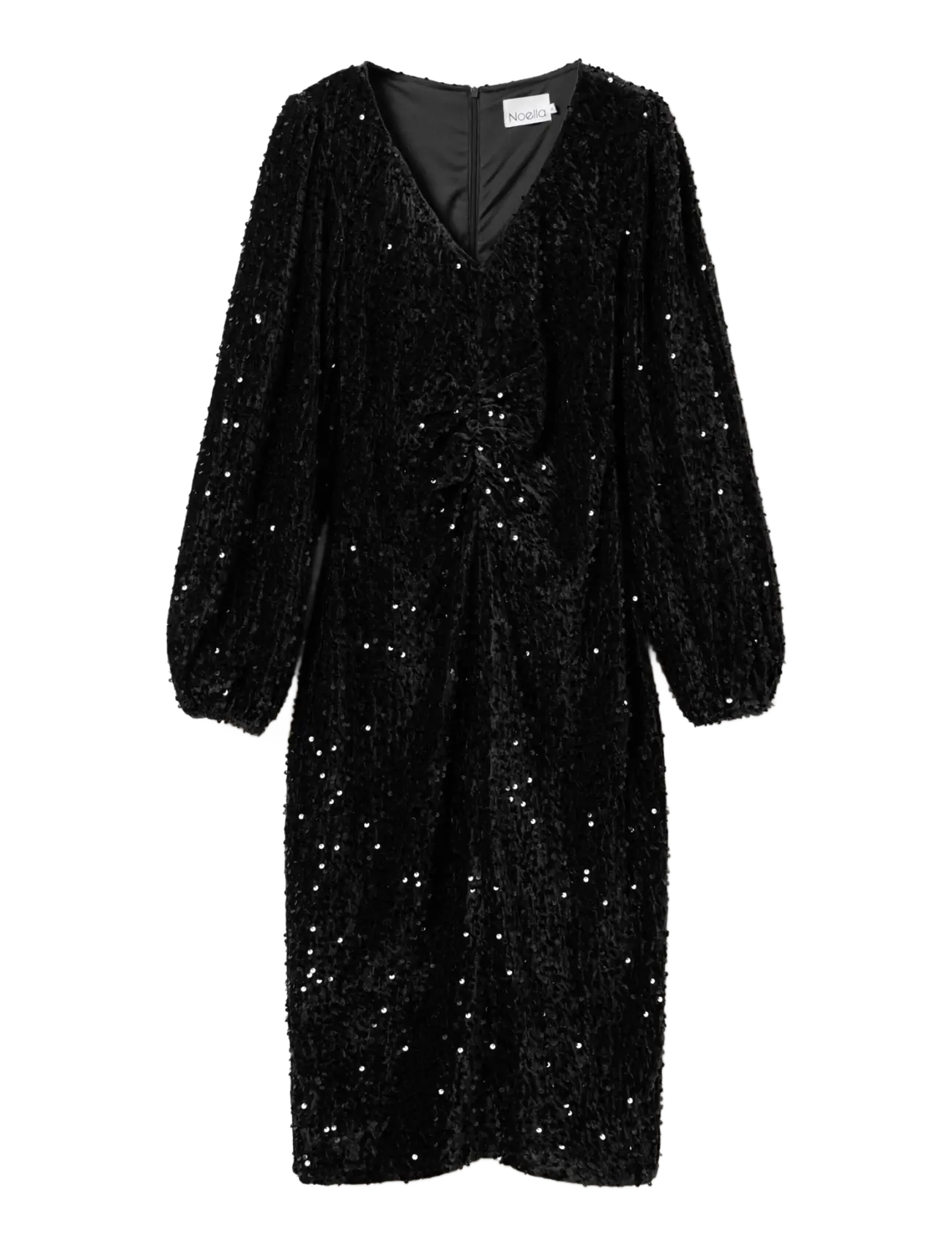 Noella Teagan LG Dress - Litterkleidid - BLACK / black