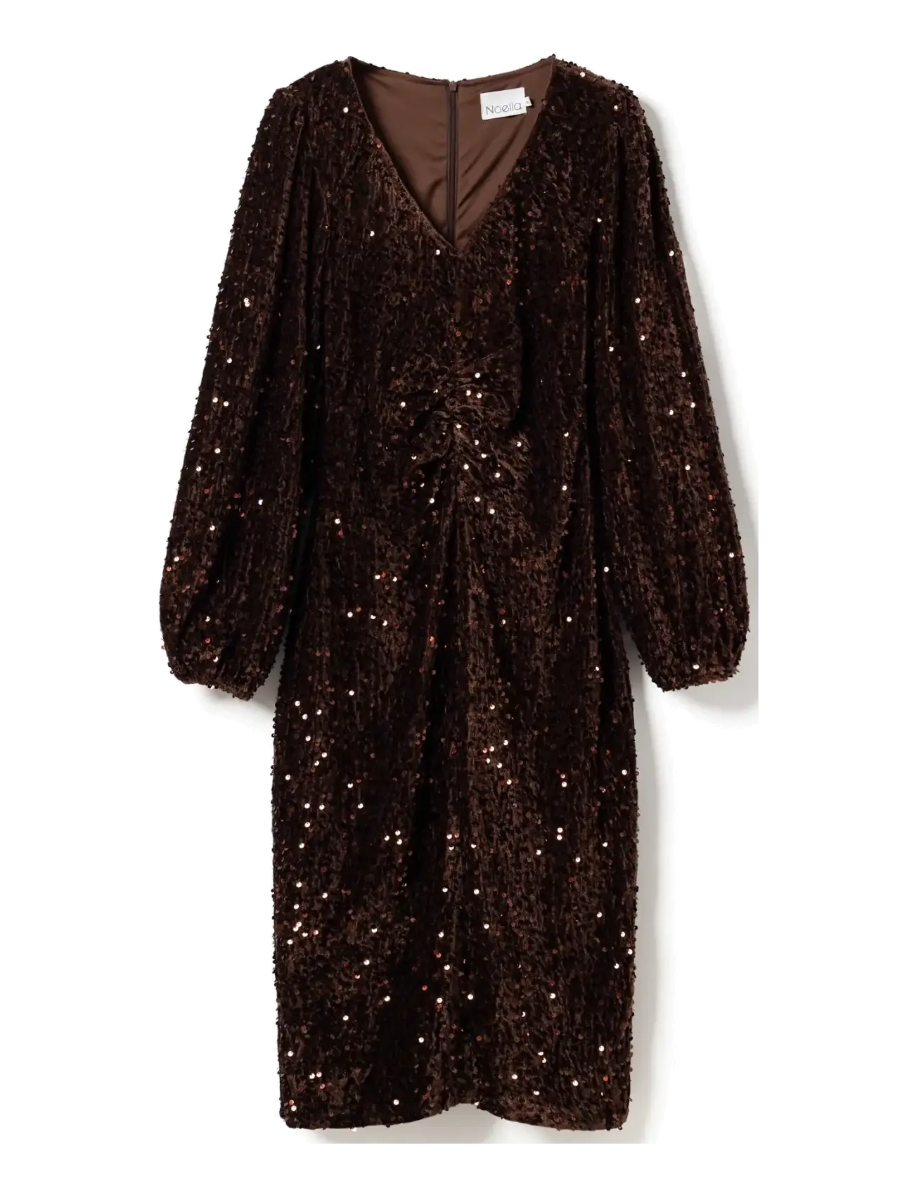 Noella - Teagan LG Dress - cocktailkleider - chocolate brown - 2