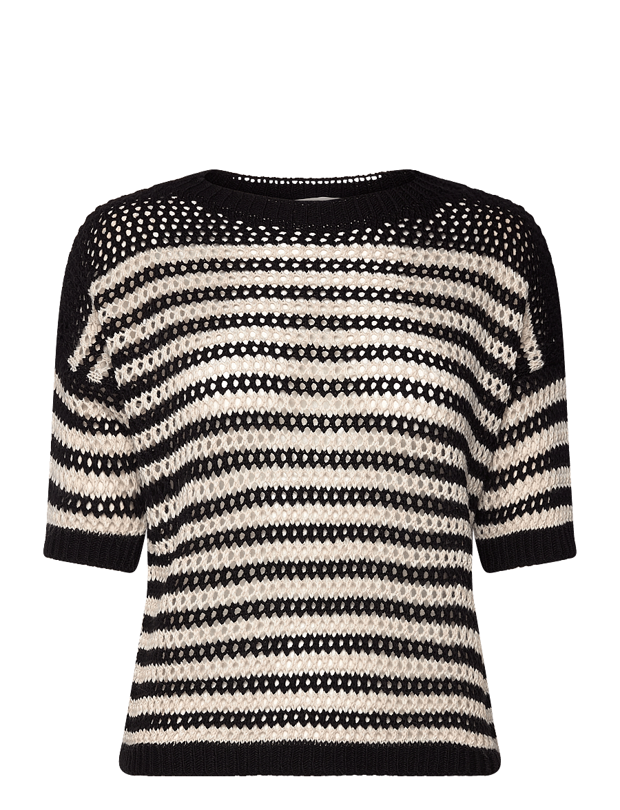 Noella - Mimi Knit - swetry - cardine black stripe - 0