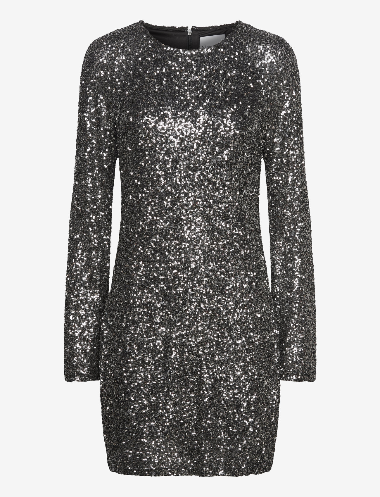 Noella - Kai Dress - paljettklänningar - antique silver - 1