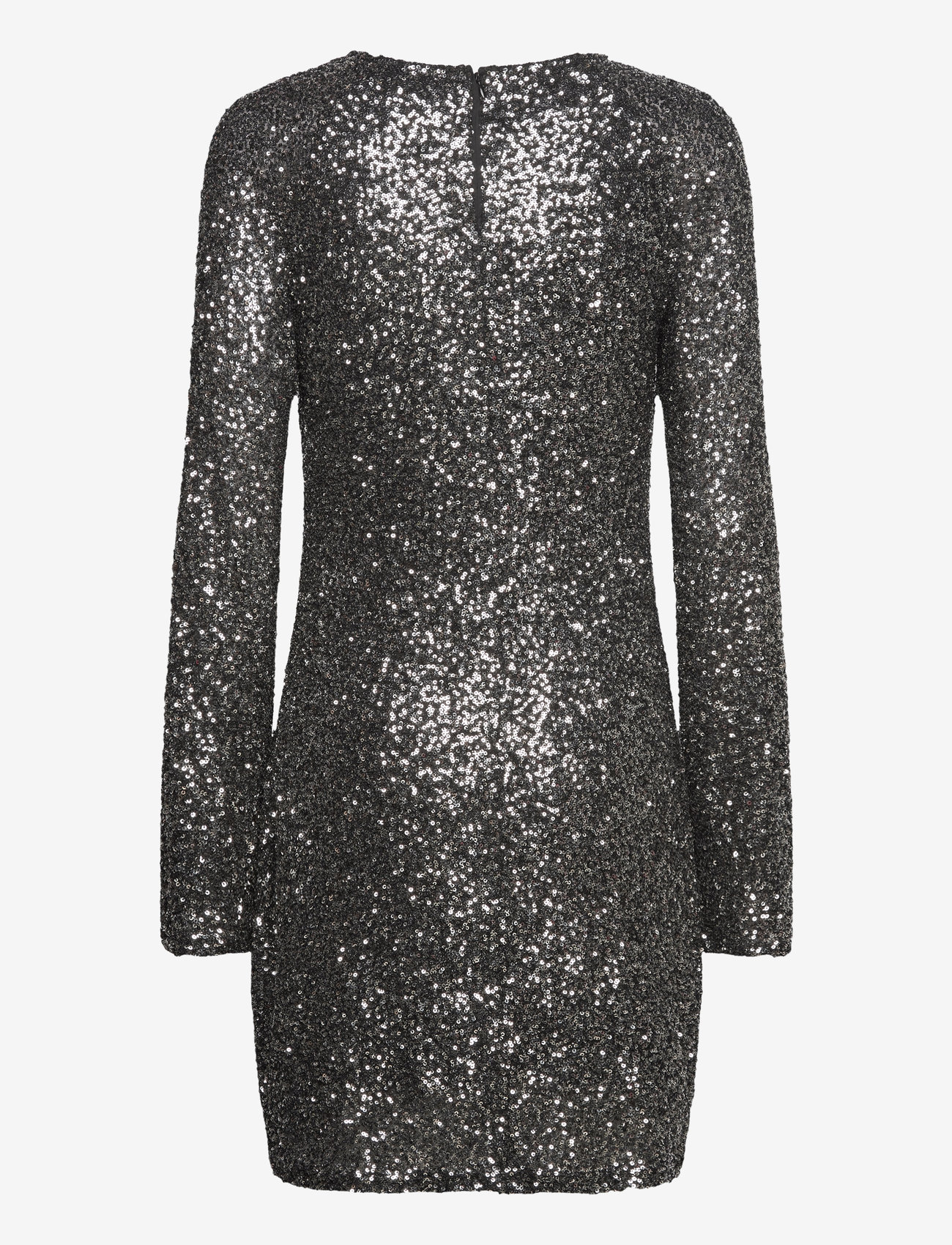 Noella - Kai Dress - paljettklänningar - antique silver - 2