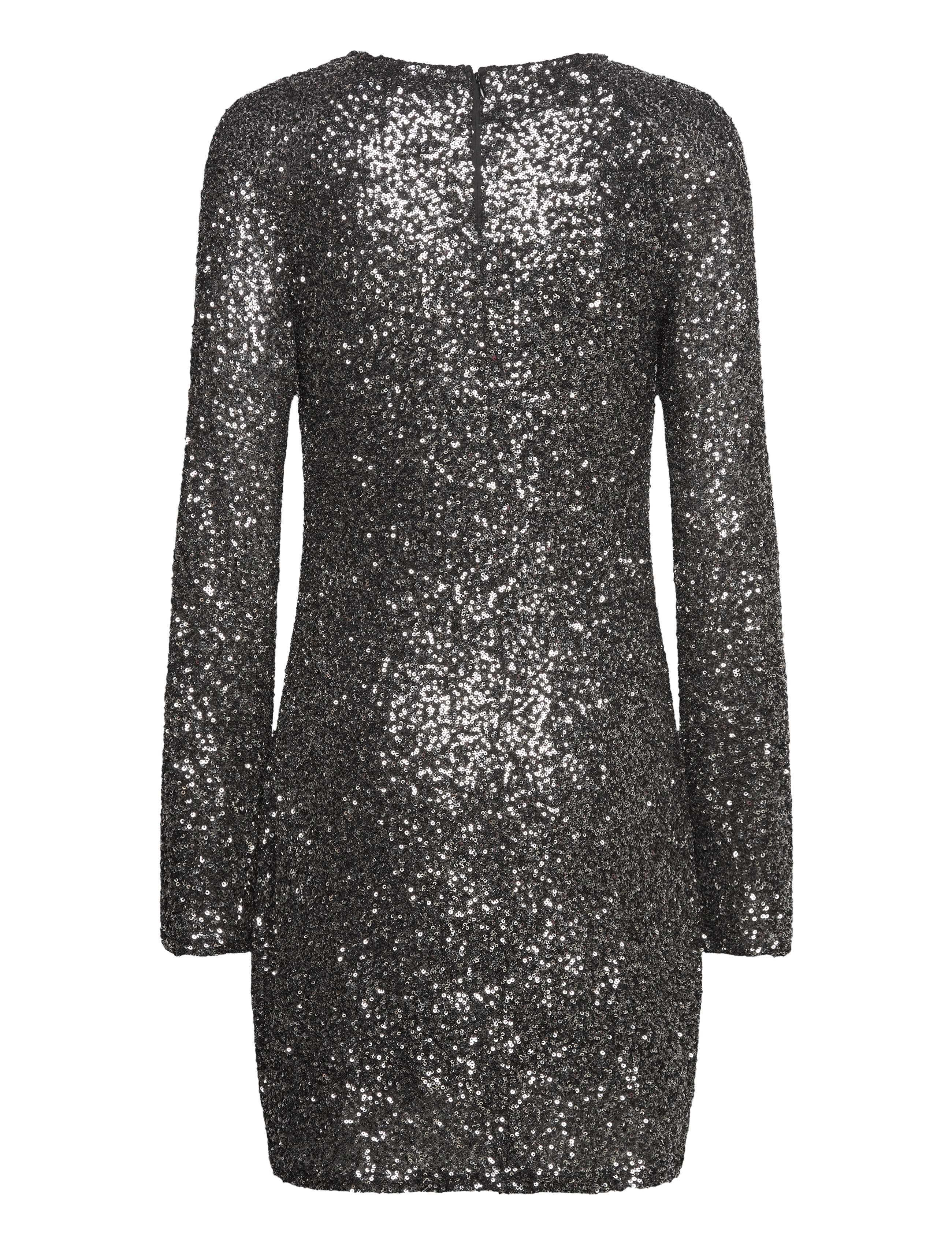 Noella - Kai Dress - paljettimekot - antique silver - 2