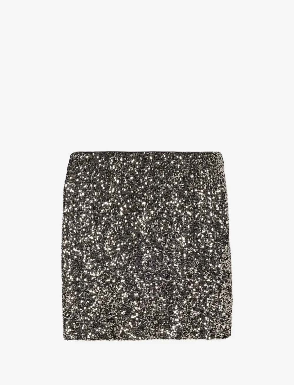 Noella - Kayden Skirt - paillet nederdele - black silver - 1