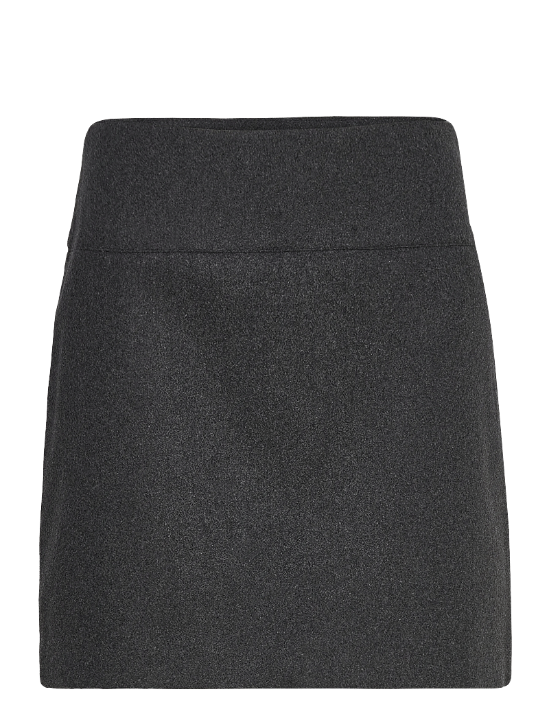 Noella - Kayce Skirt - miniseelikud - dark grey melange - 0