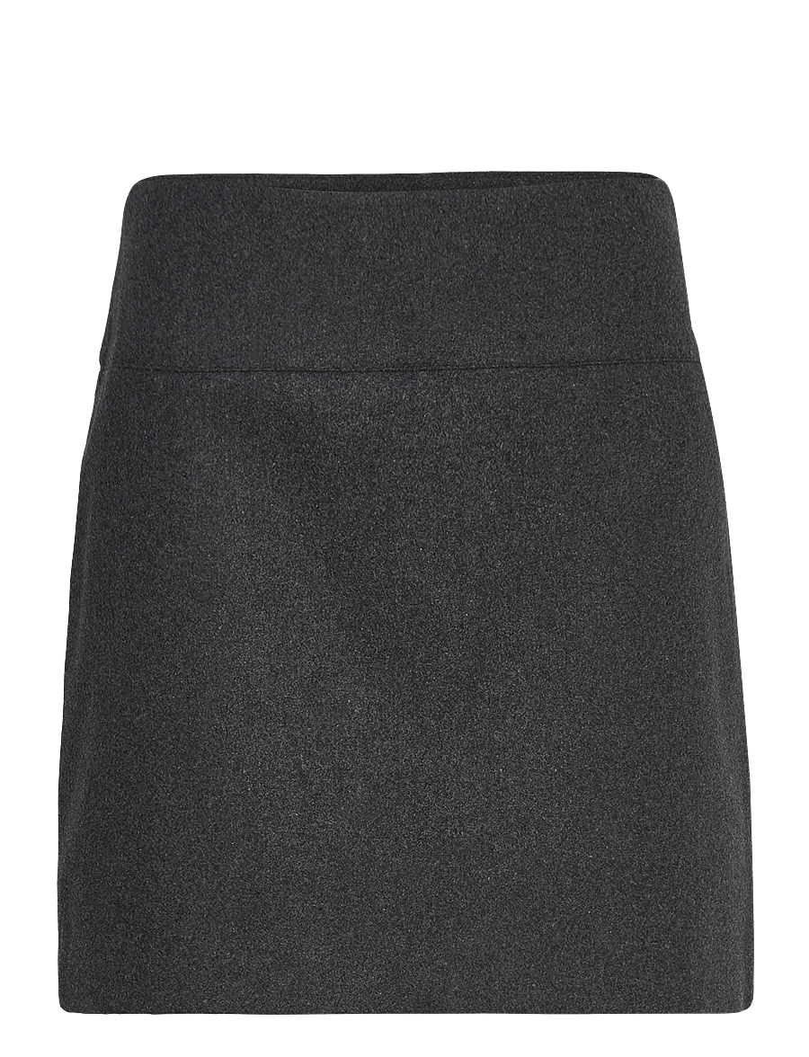 Noella - Kayce Skirt - kurze röcke - dark grey melange - 0
