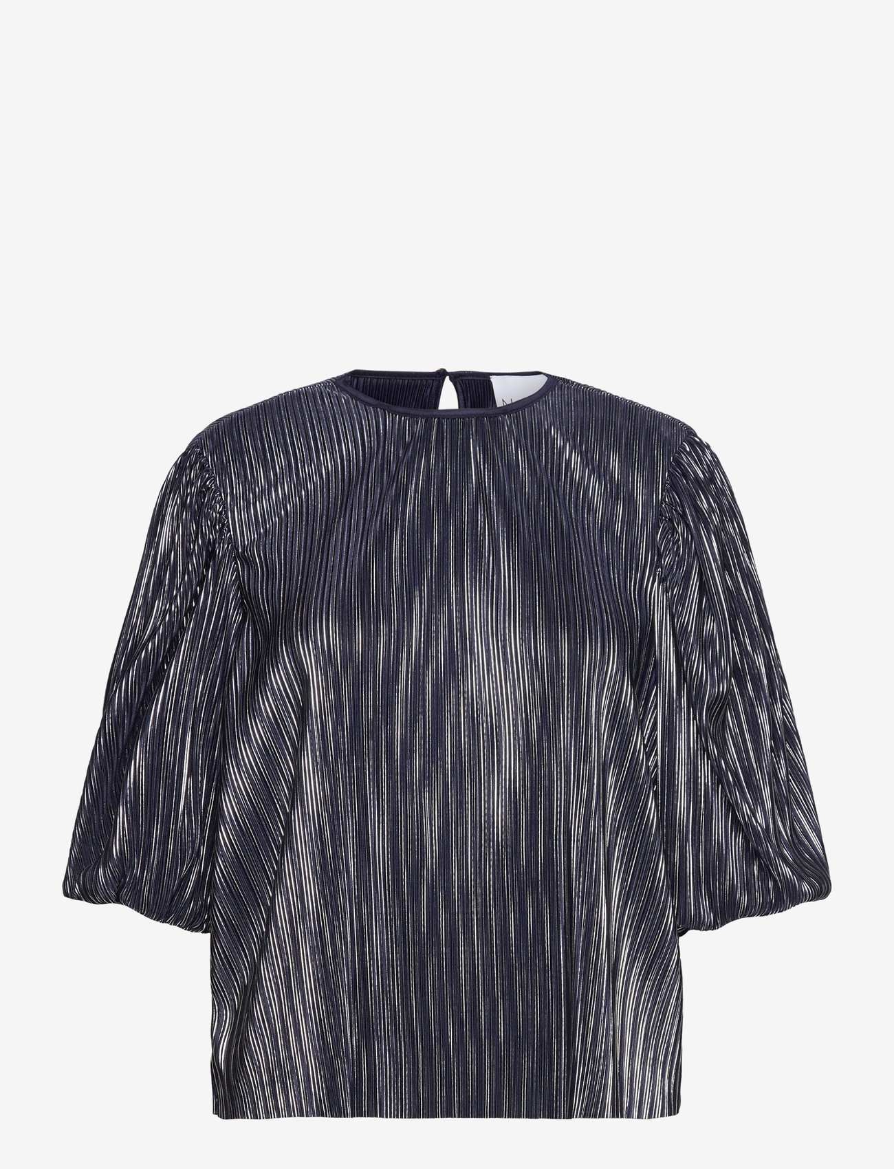 Noella - Shelly Blouse - kortærmede bluser - navy blue - 1