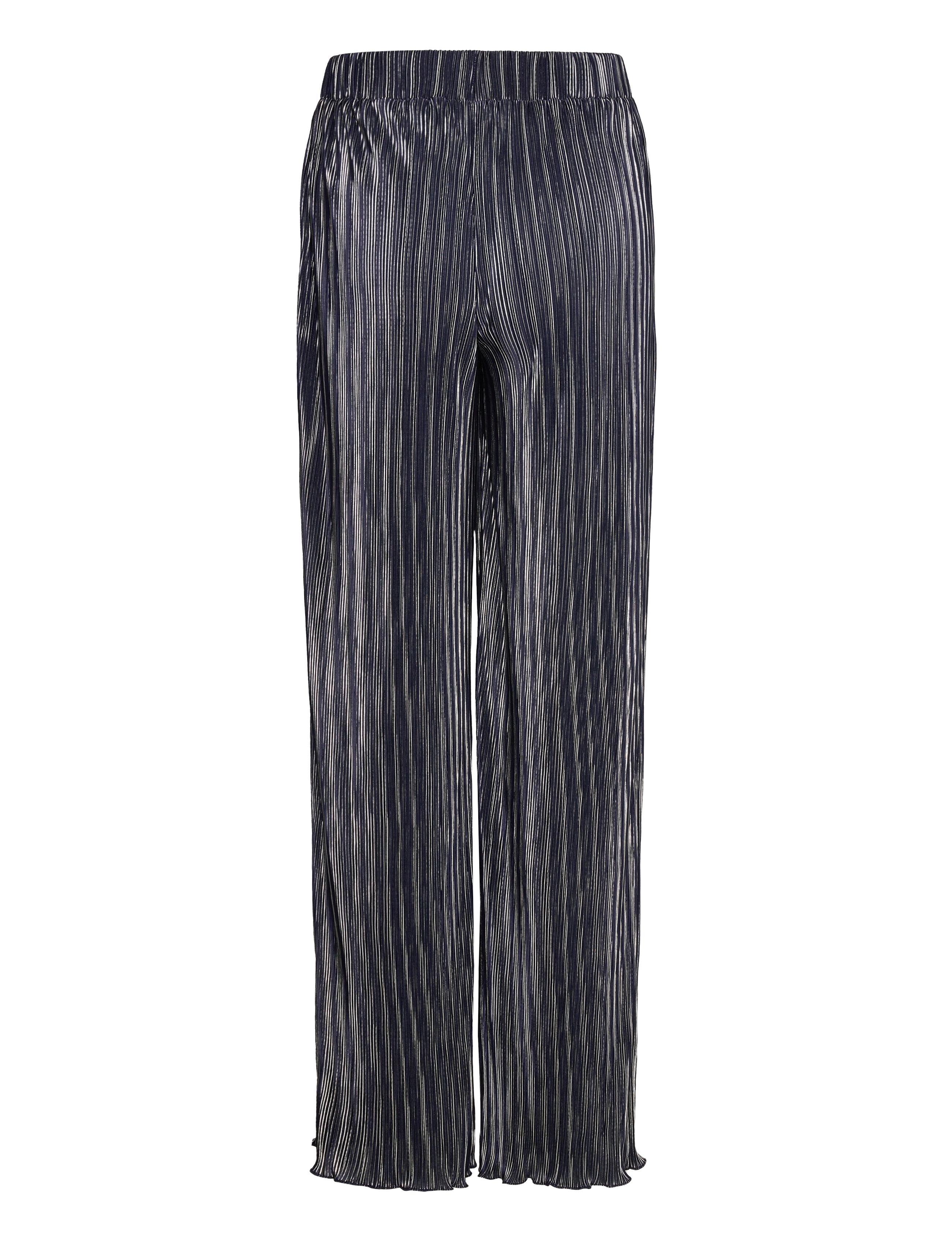 Noella - Shelly Pants - wide leg trousers - navy blue - 2