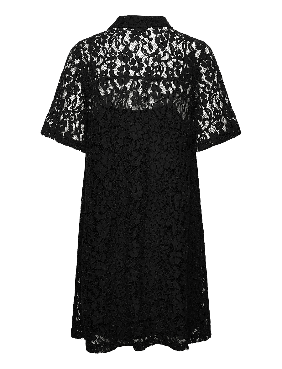 Noella - Jozie Dress - nėriniuotos suknelės - black - 2