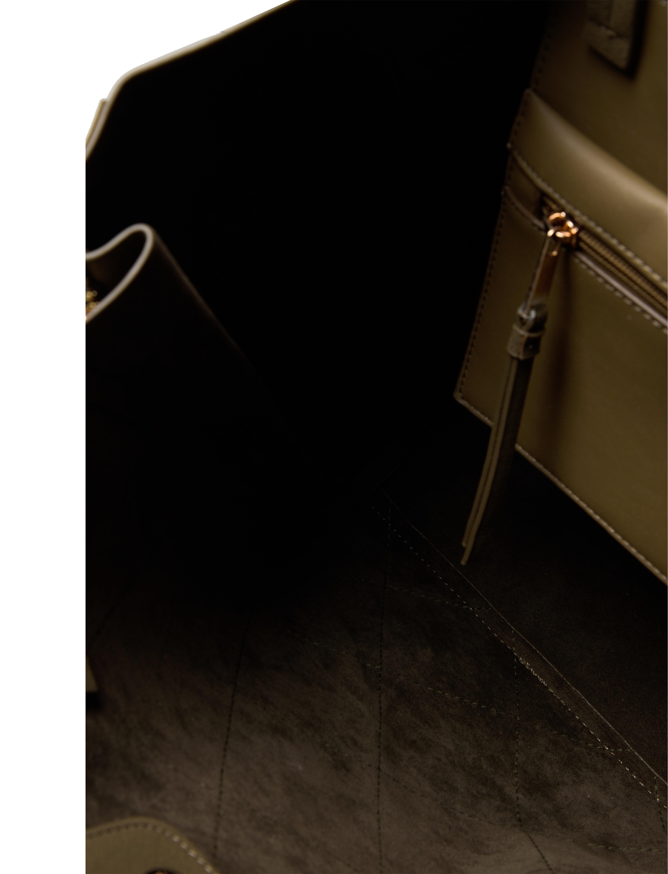 Noella - Benita Quilted Tote - dark olive - 3