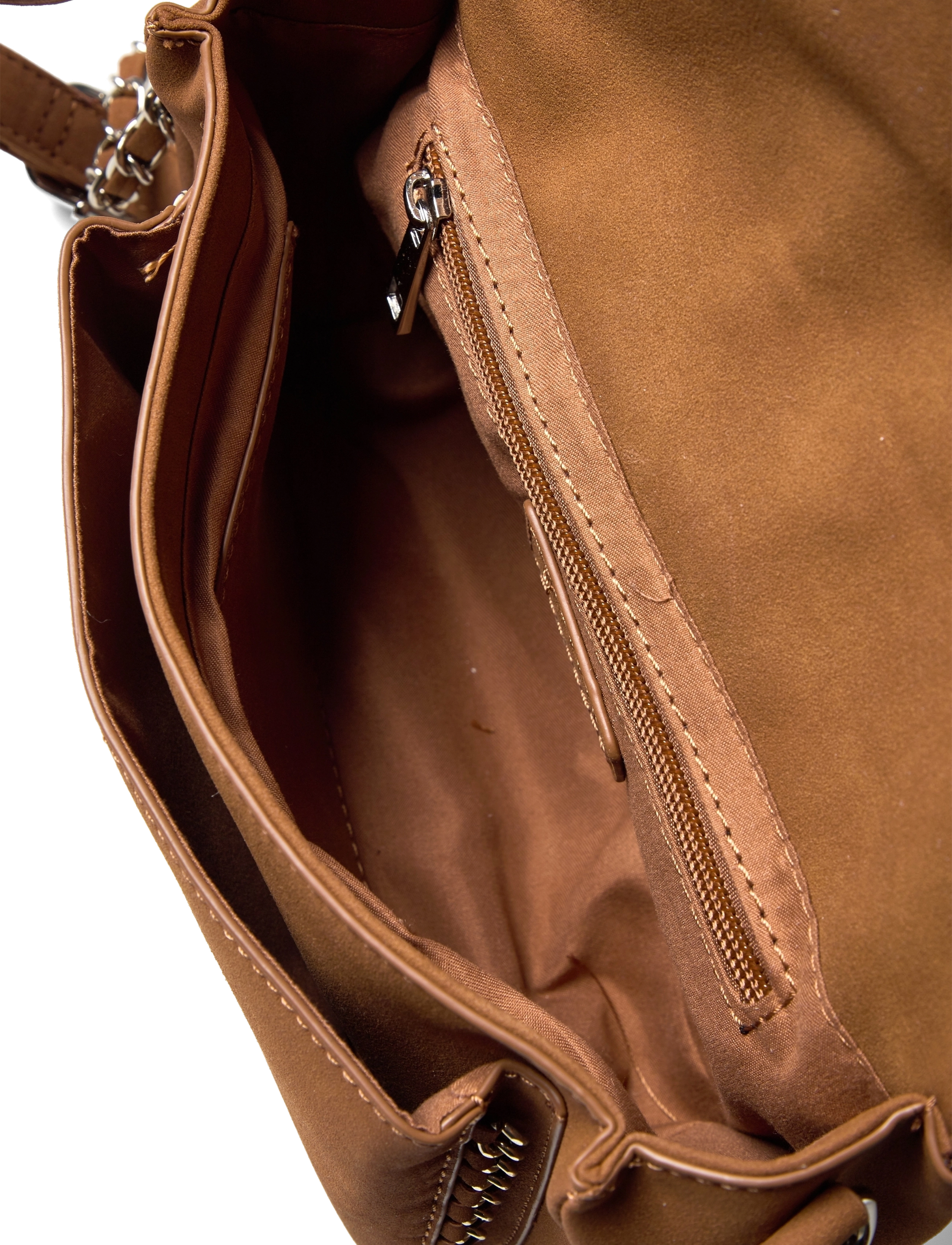 Noella - North Bag - brown w. silver - 3