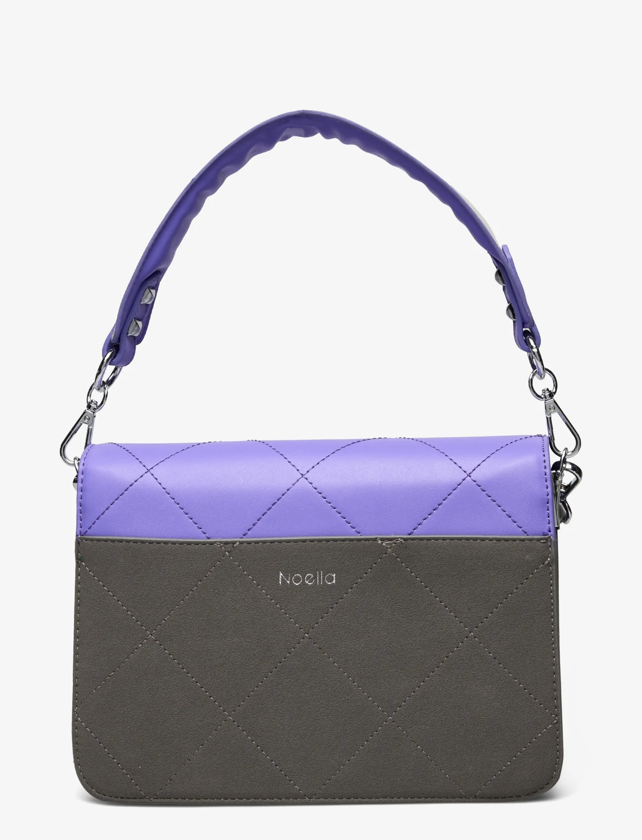 Noella - Blanca Multi Compartment Bag - vakarėlių drabužiai išparduotuvių kainomis - bright purple/grey lak/grey - 1
