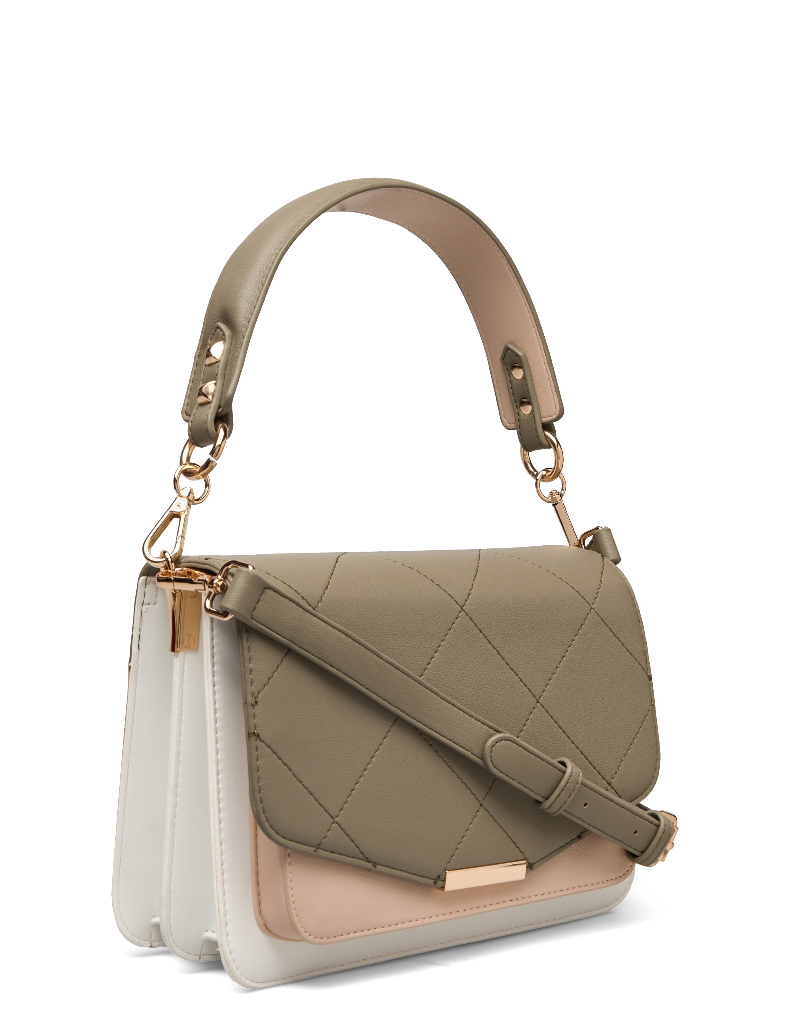 Noella - Blanca Multi Compartment Bag - mode trends - army/white/beige - 2