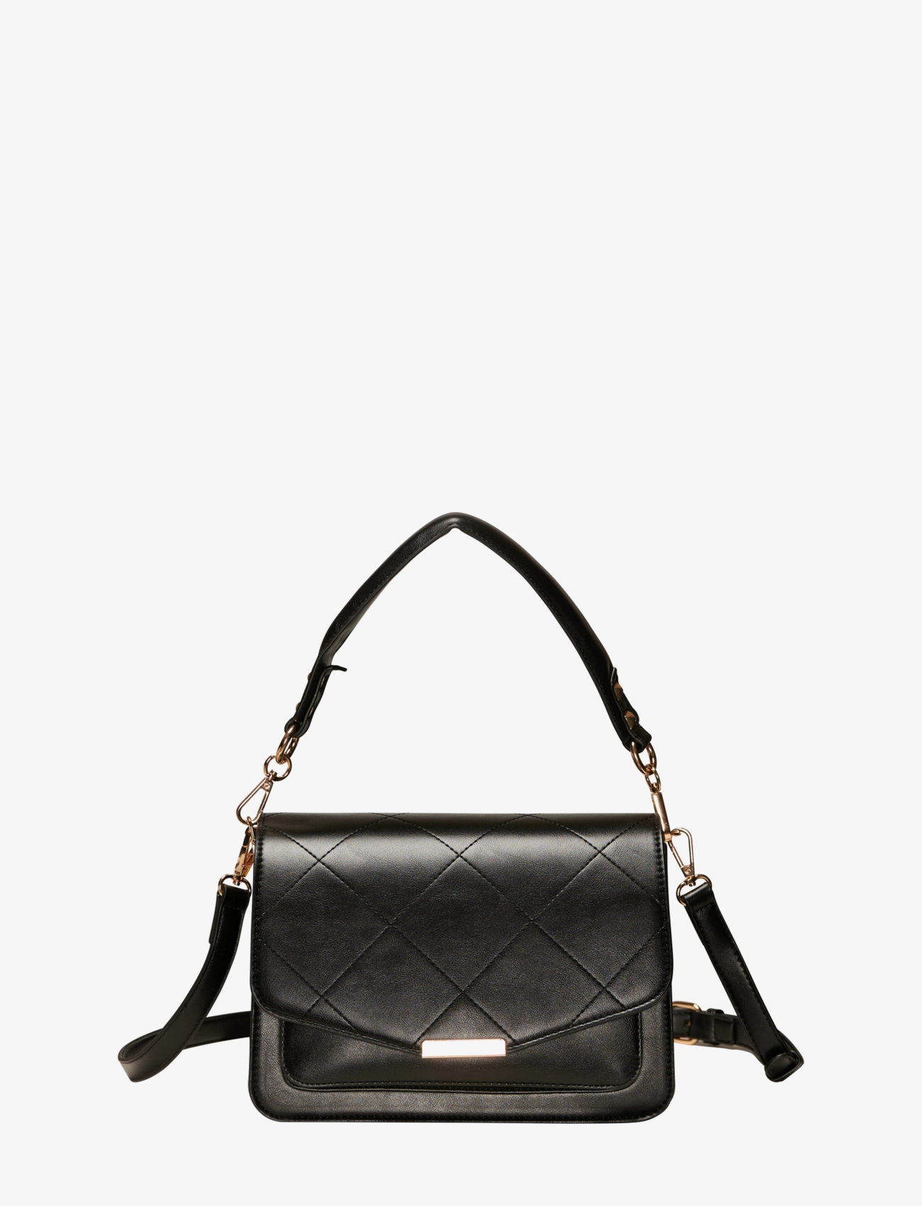 Noella - Blanca Multi Compartment Bag - party wear at outlet prices - black leather look - 2
