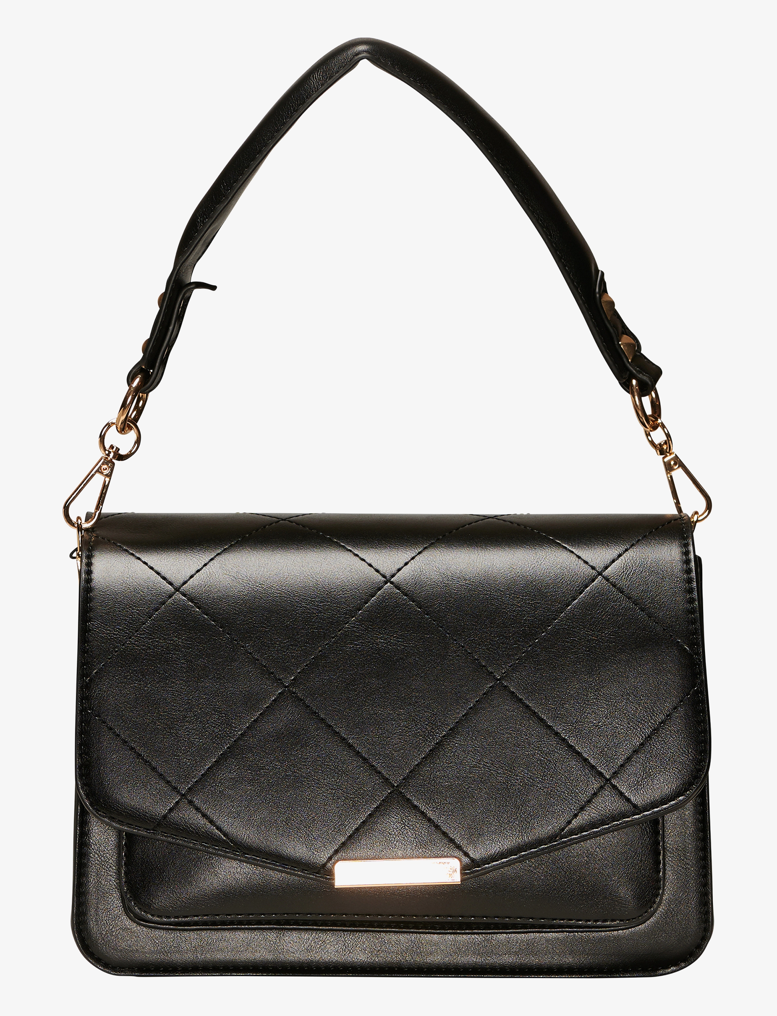 Noella - Blanca Multi Compartment Bag - party wear at outlet prices - black leather look - 3